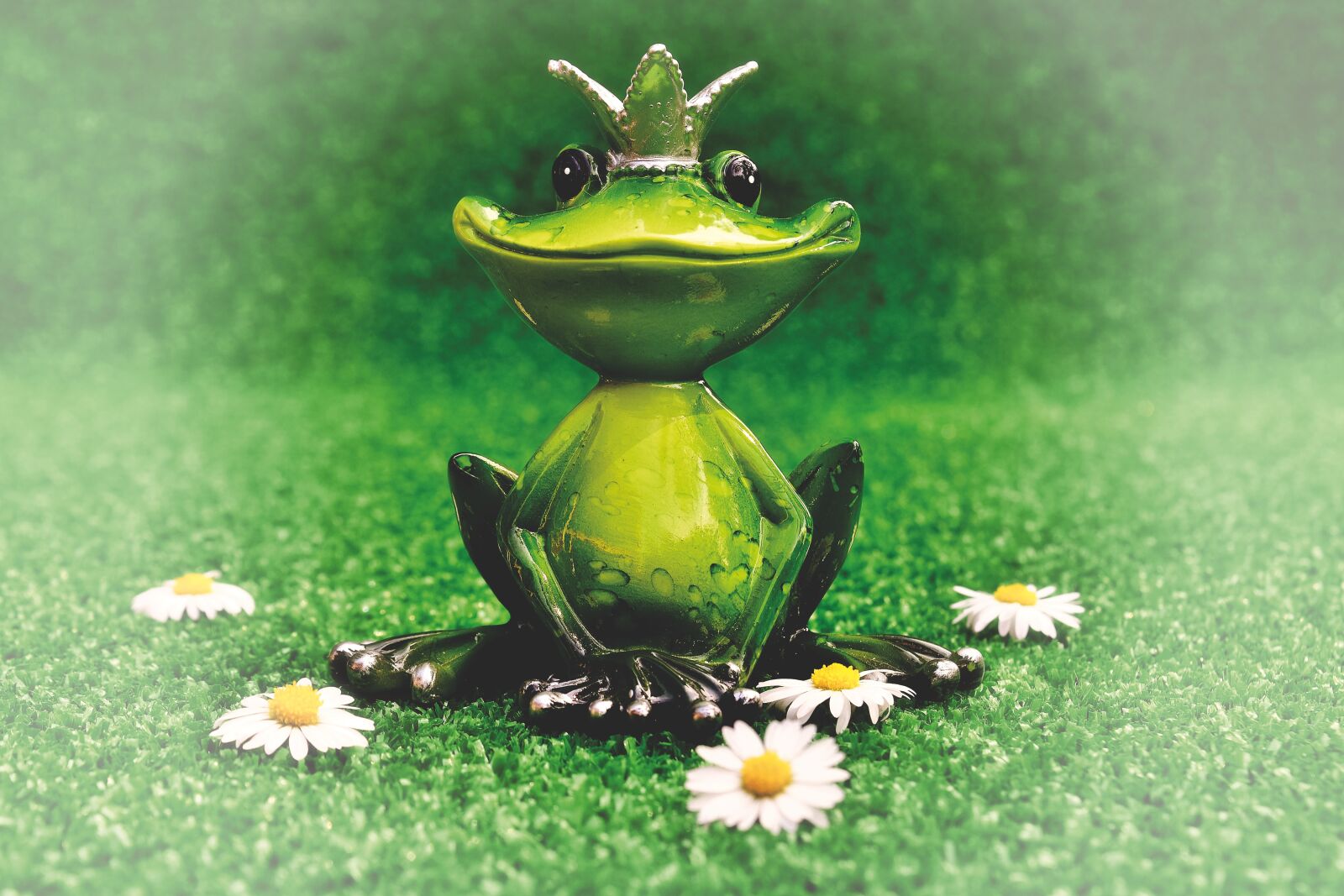 Nikon D7200 sample photo. Frog, frog prince, crown photography