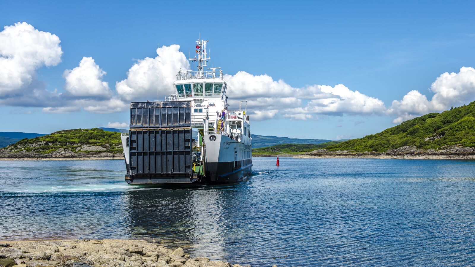 Nikon D610 sample photo. Scotland, ferry, water photography