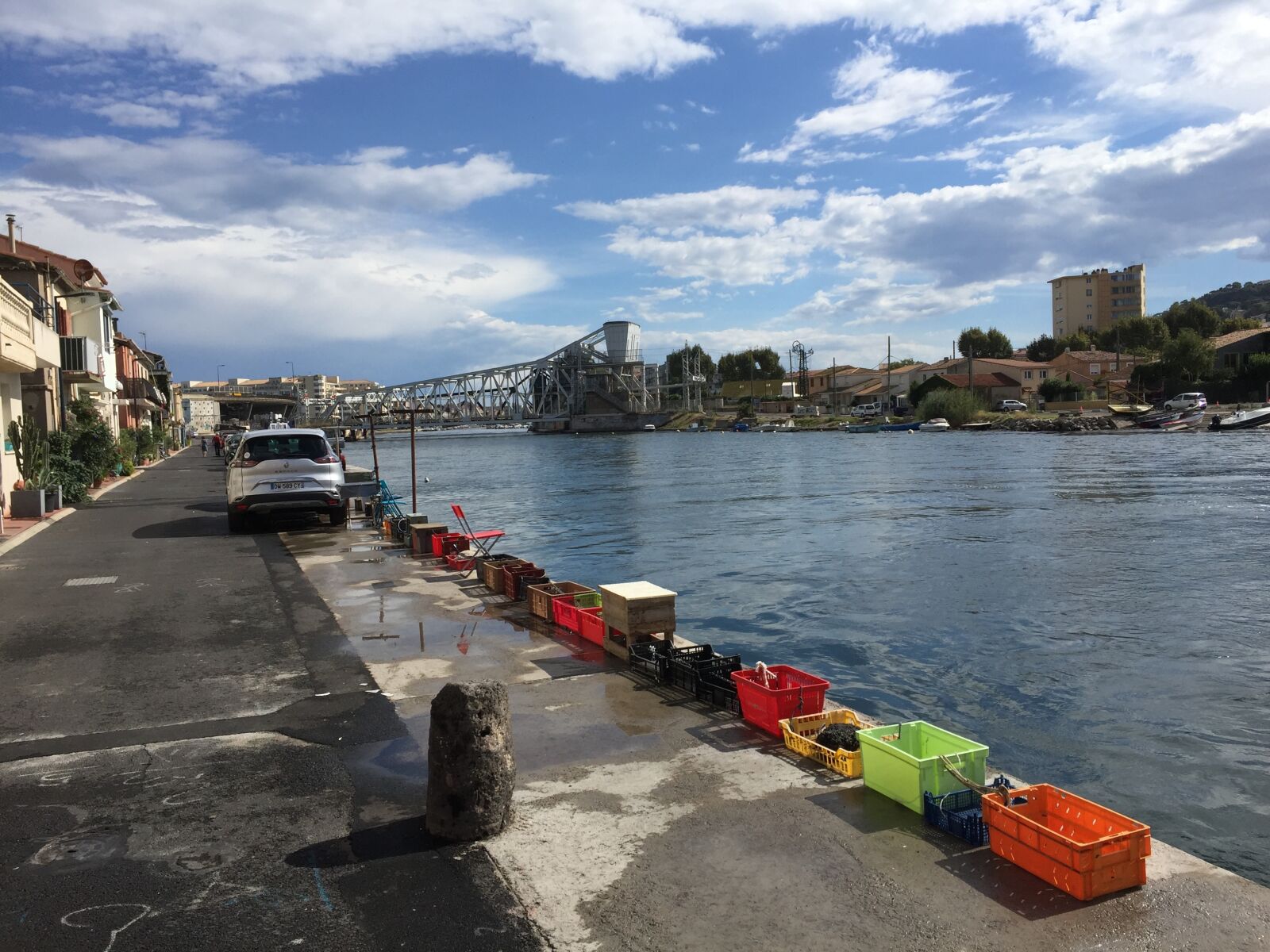 iPhone 6 Plus back camera 4.15mm f/2.2 sample photo. Sete, fish, mediterranean photography