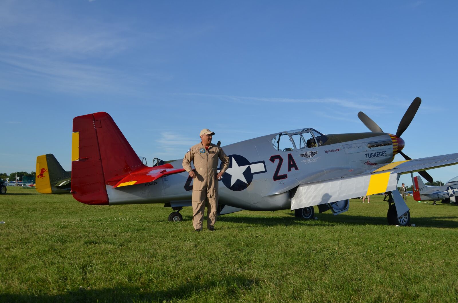 Nikon D5100 sample photo. Tuskegee, airshow, p-51 photography