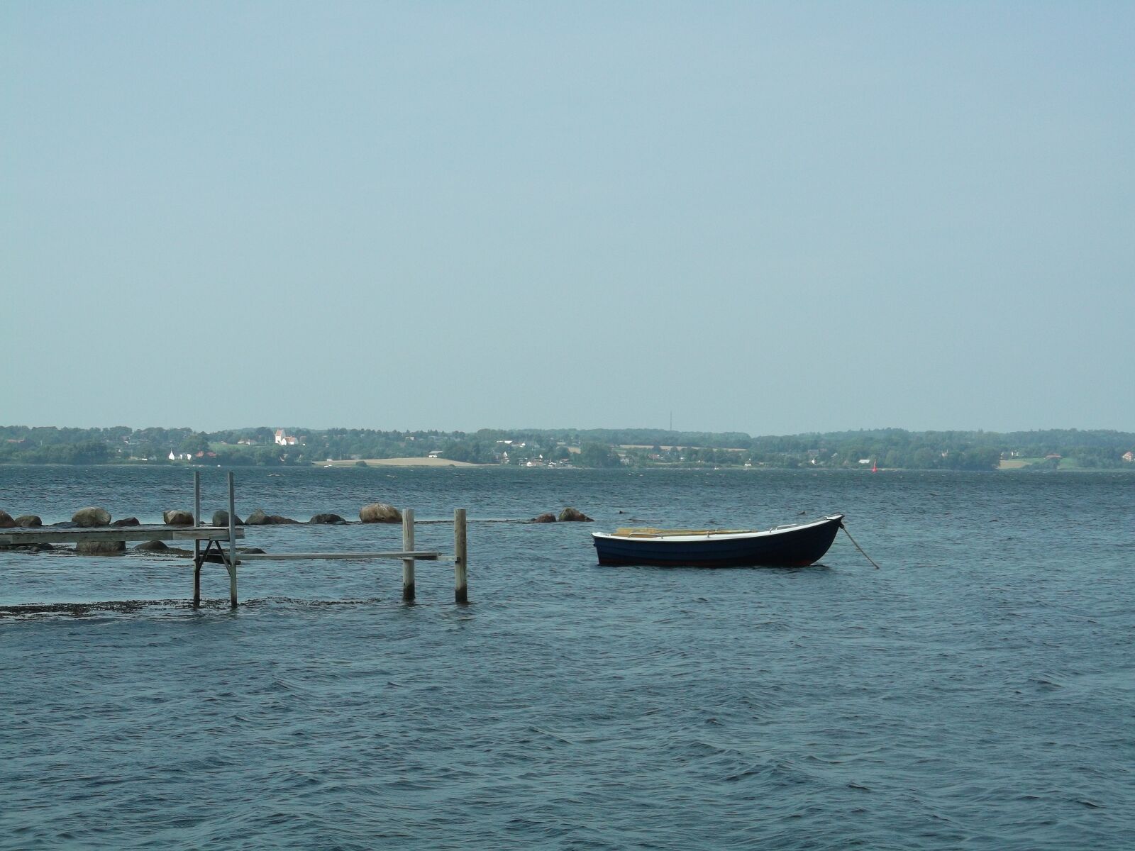 Fujifilm FinePix AX300 sample photo. Baltic sea, sea, boat photography