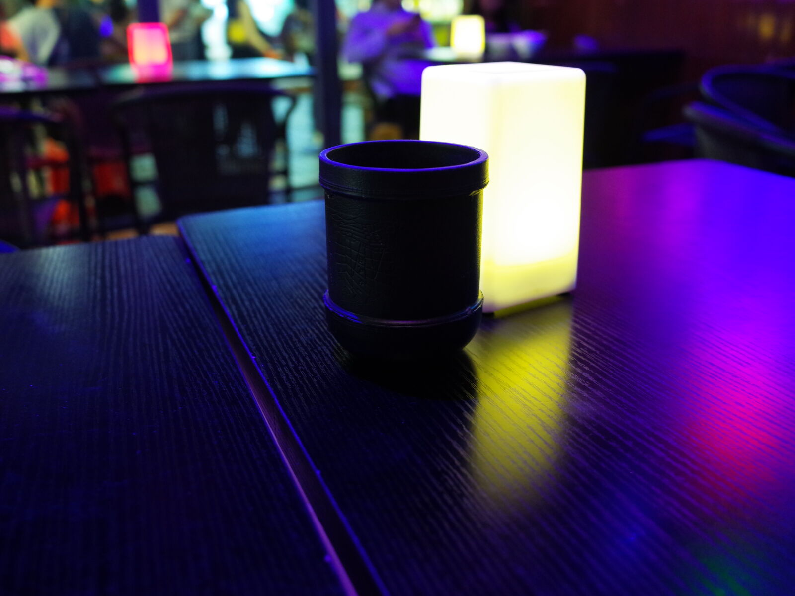 GR Lens sample photo. Blur, club, dark, evening photography