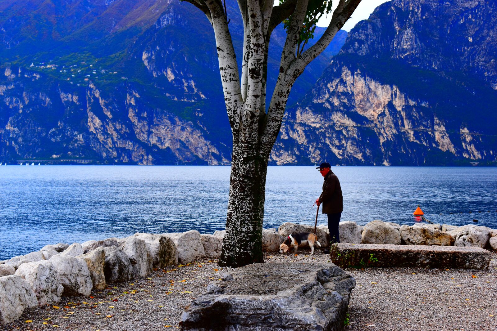 Nikon D3500 sample photo. Lake, italy, water photography