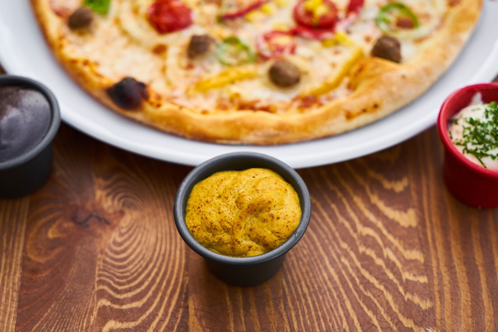 Sony a7R II sample photo. Pizza, meat, dough photography