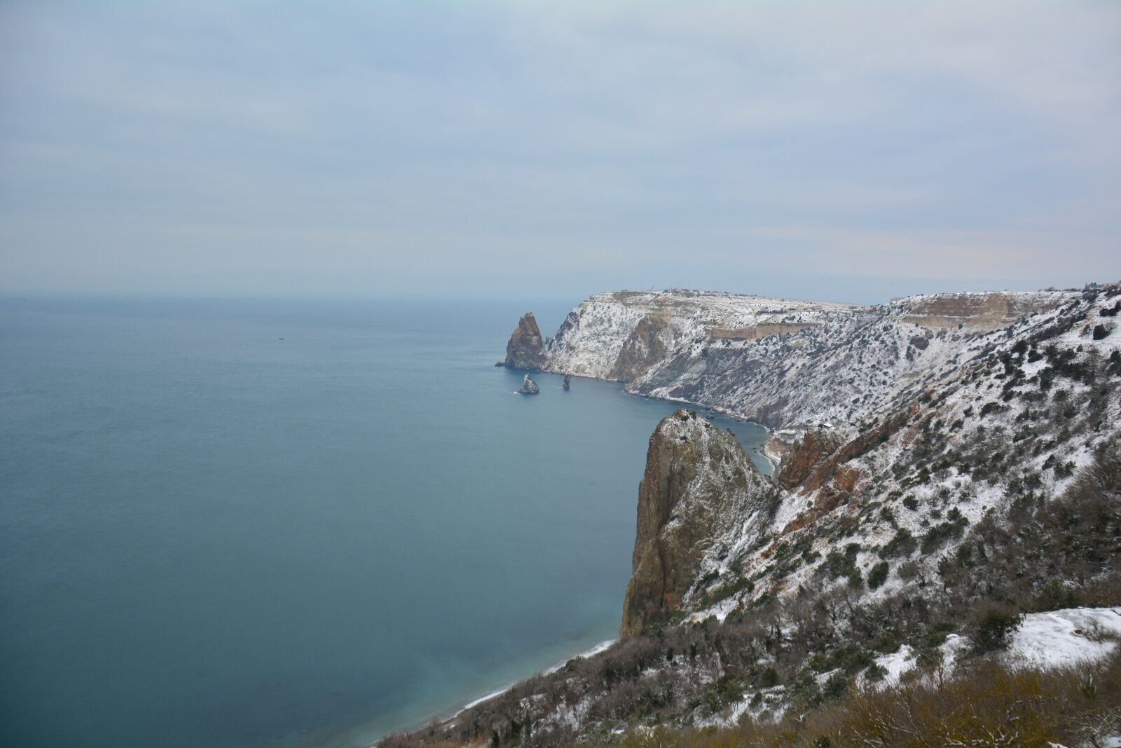 Nikon D5200 sample photo. Sea, cliff, nature photography