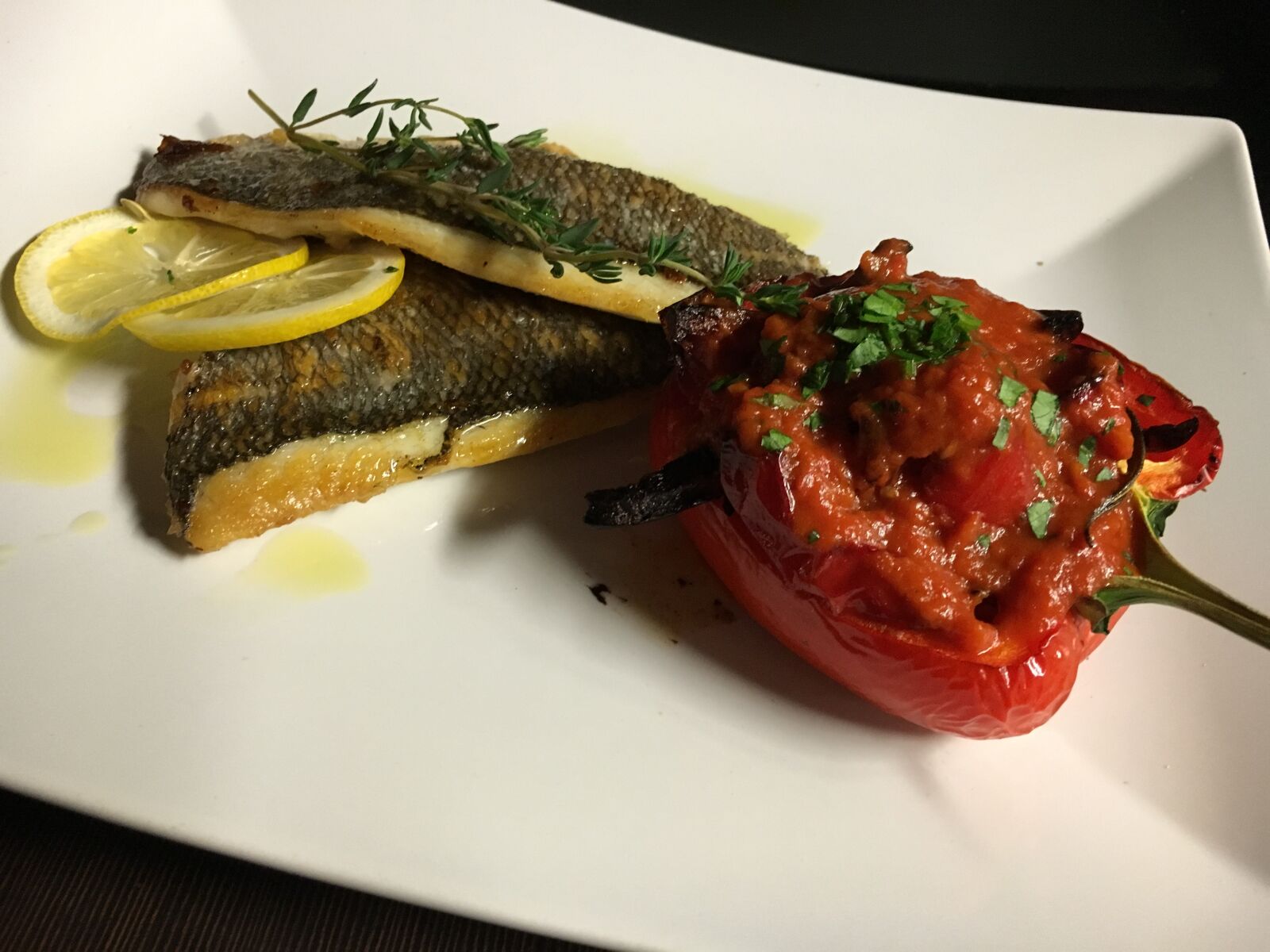 Apple iPhone 6s sample photo. Food, dine, fish photography