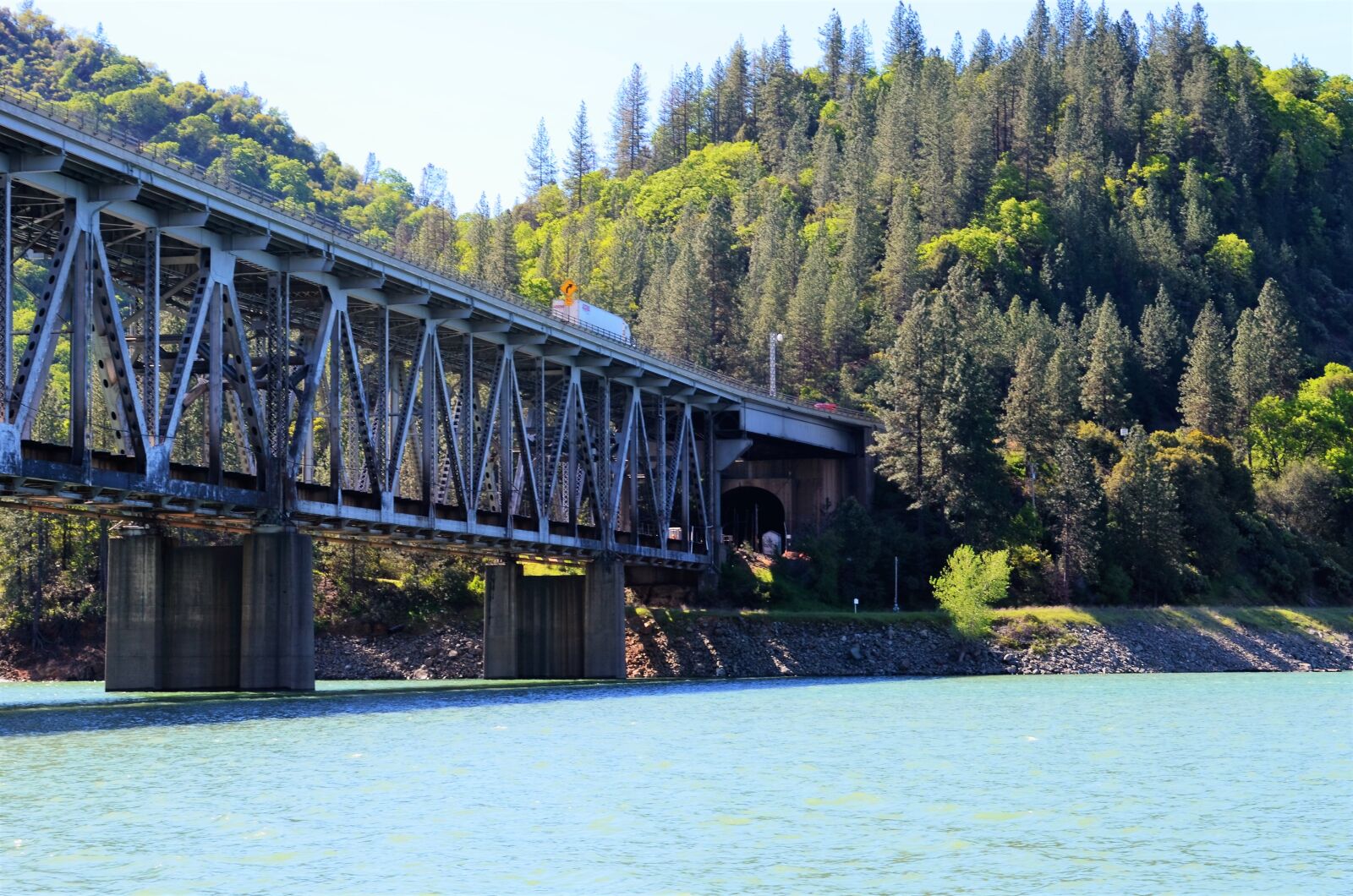 Nikon D5100 sample photo. Bridge, lake, trees photography