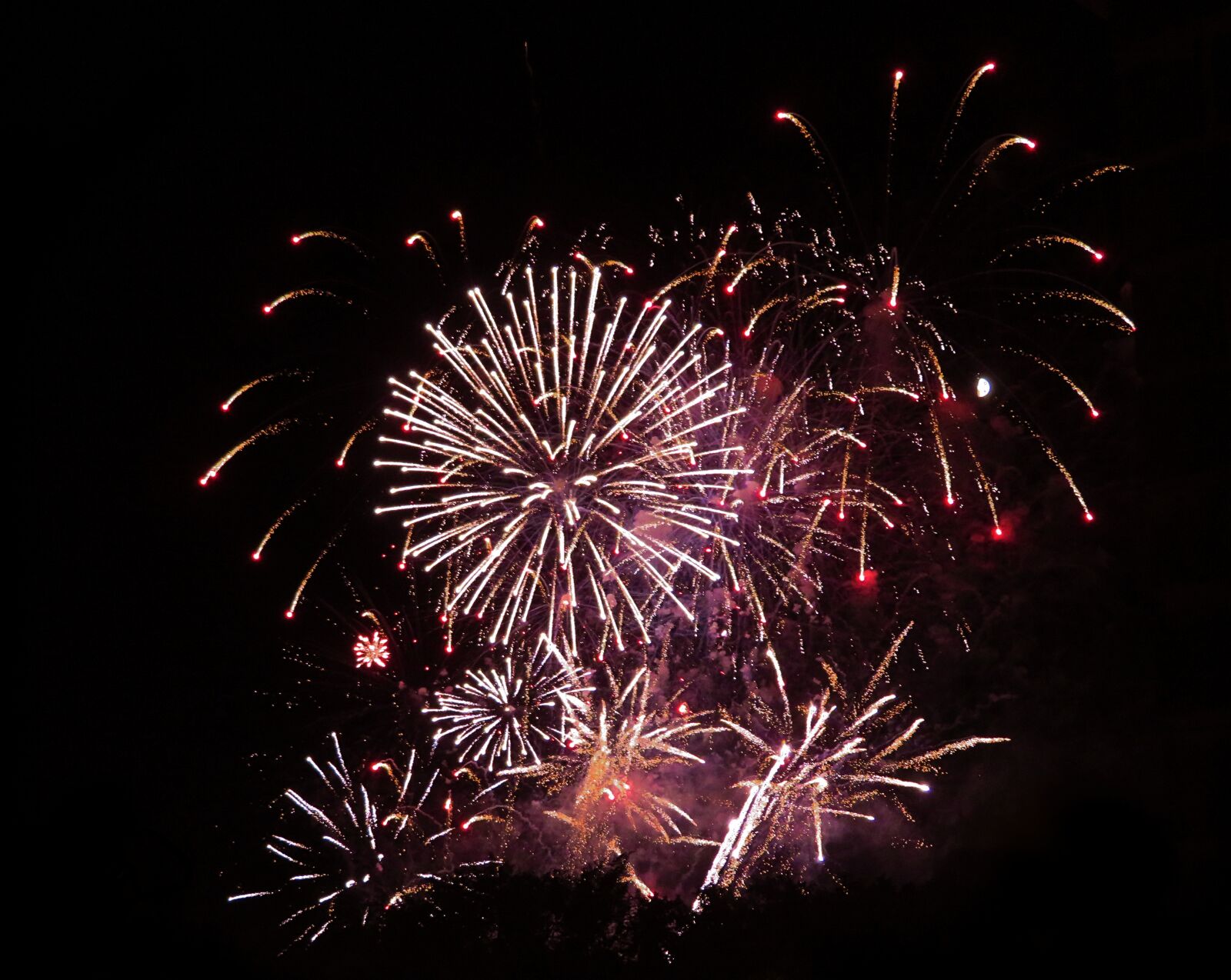Canon PowerShot SX720 HS sample photo. Fireworks, celebration, canada day photography