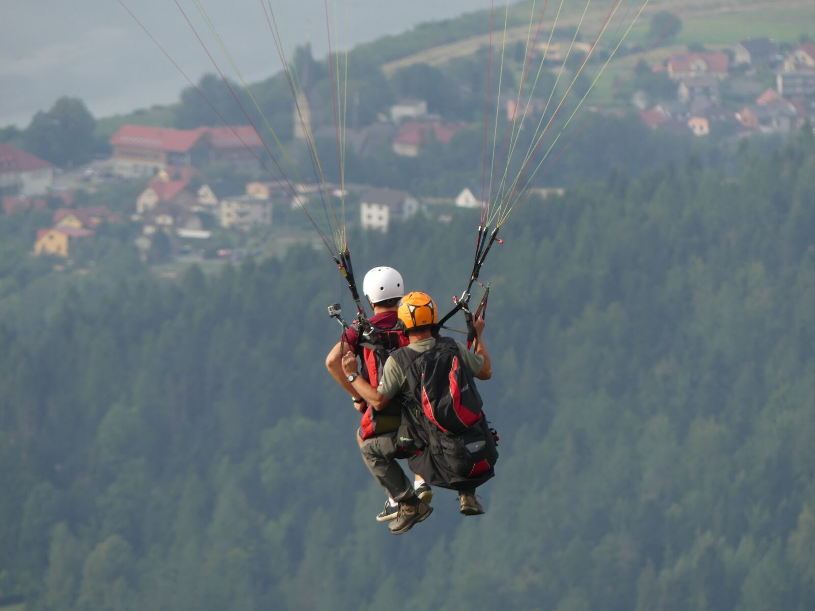Panasonic Lumix DMC-FZ300 sample photo. Paraletic, paraglider, hobby photography