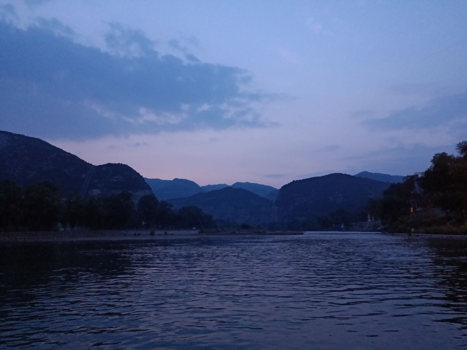OPPO R15 sample photo. Water, sky, mountain photography