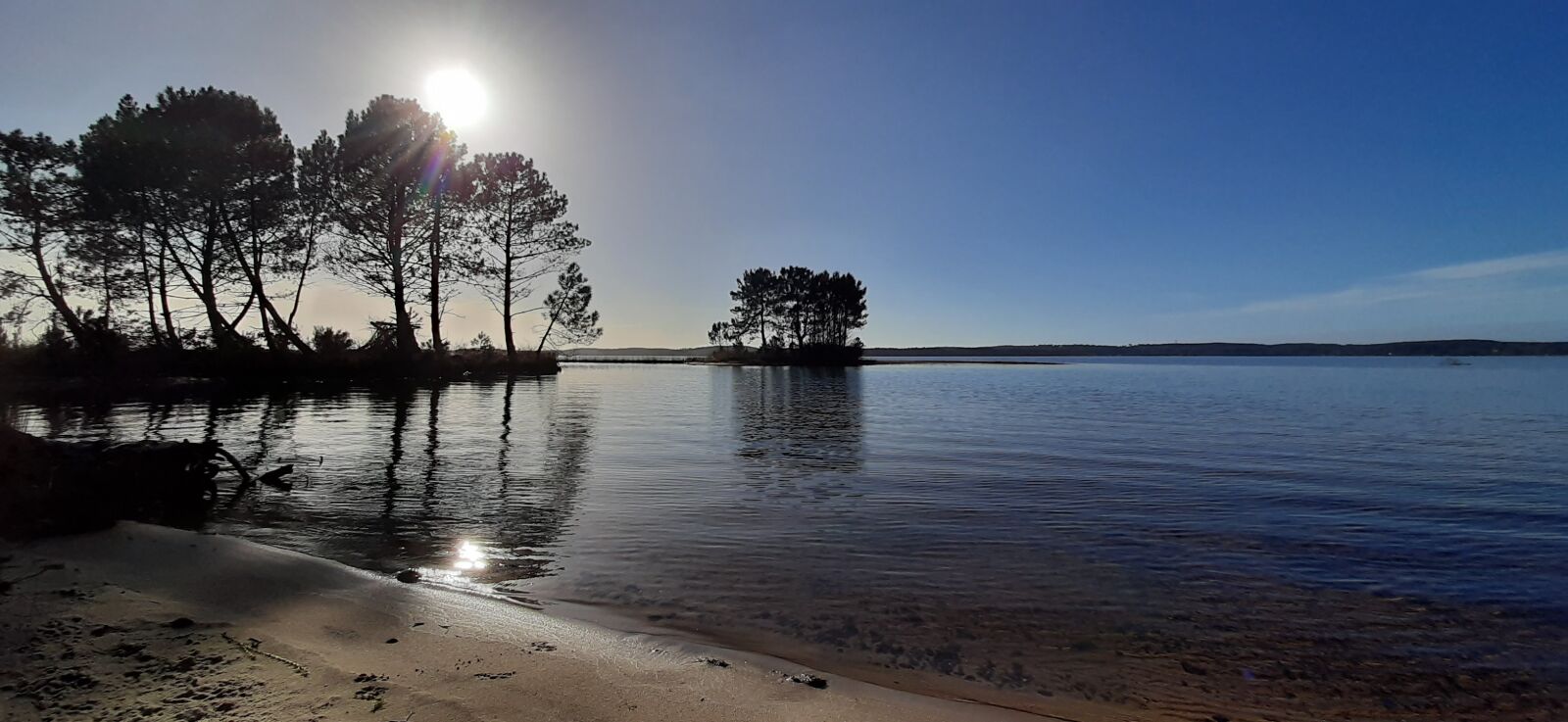 Samsung Galaxy A50 sample photo. Lake, lacanau, nature photography