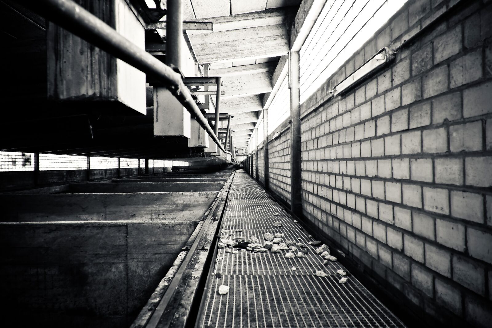 Olympus OM-D E-M10 sample photo. Lost places, factory, old photography