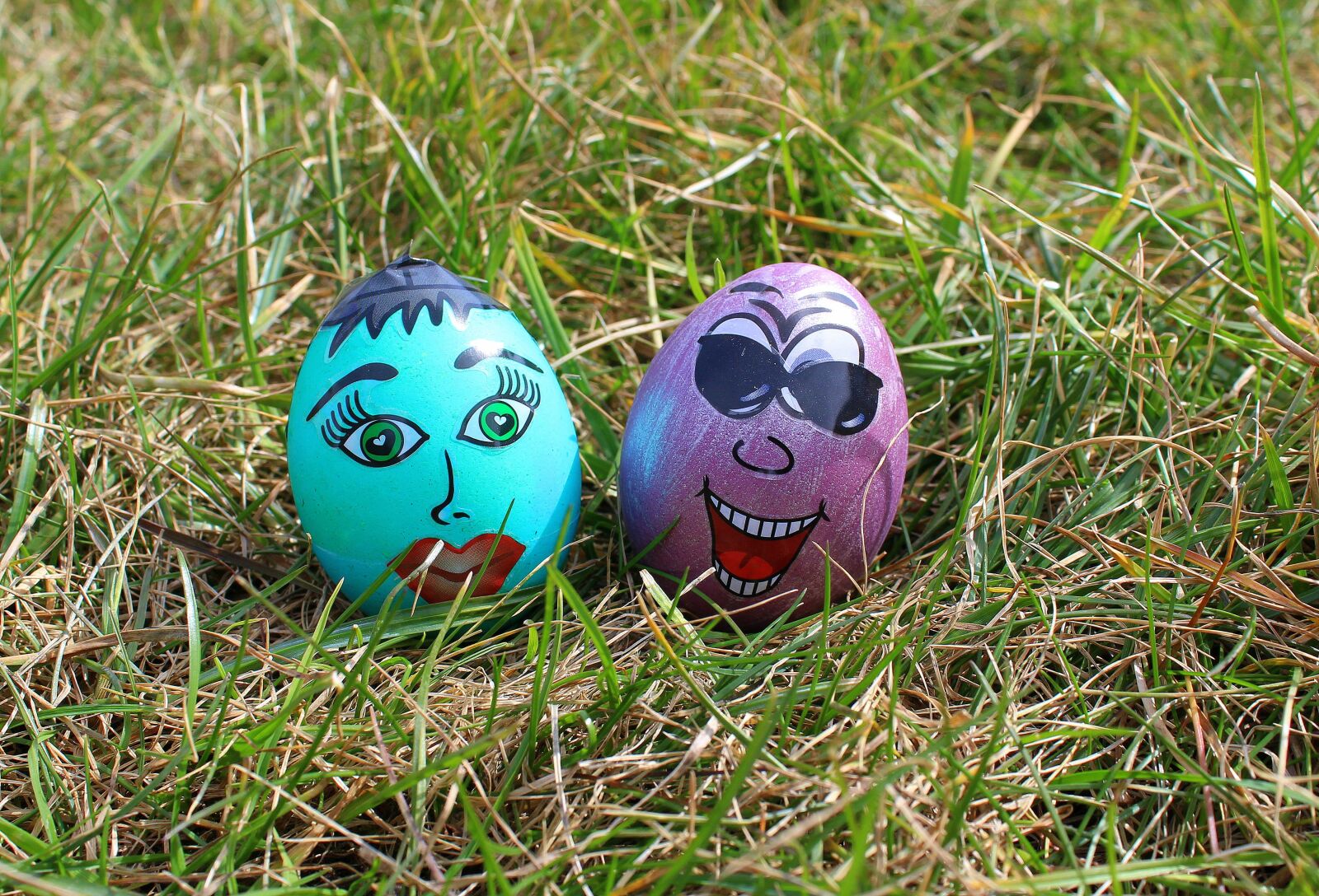 Canon EOS 1200D (EOS Rebel T5 / EOS Kiss X70 / EOS Hi) sample photo. Easter eggs, painted, para photography