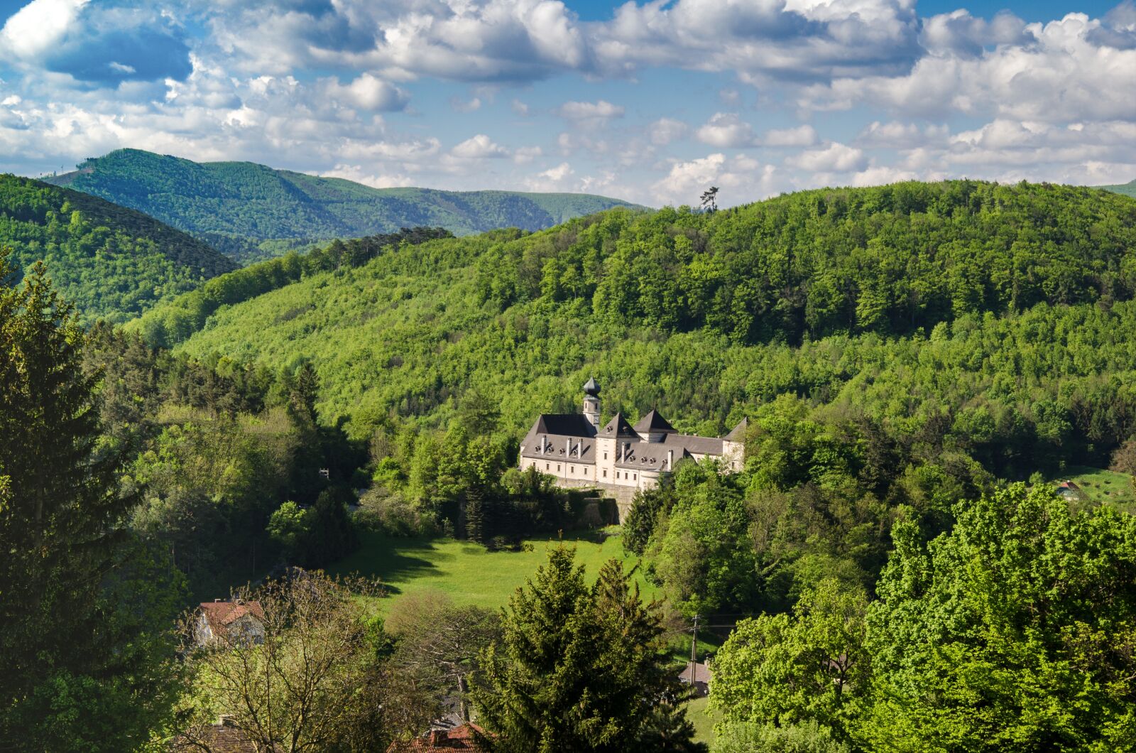 Nikon D5100 sample photo. Vienna woods, castle neuhaus photography