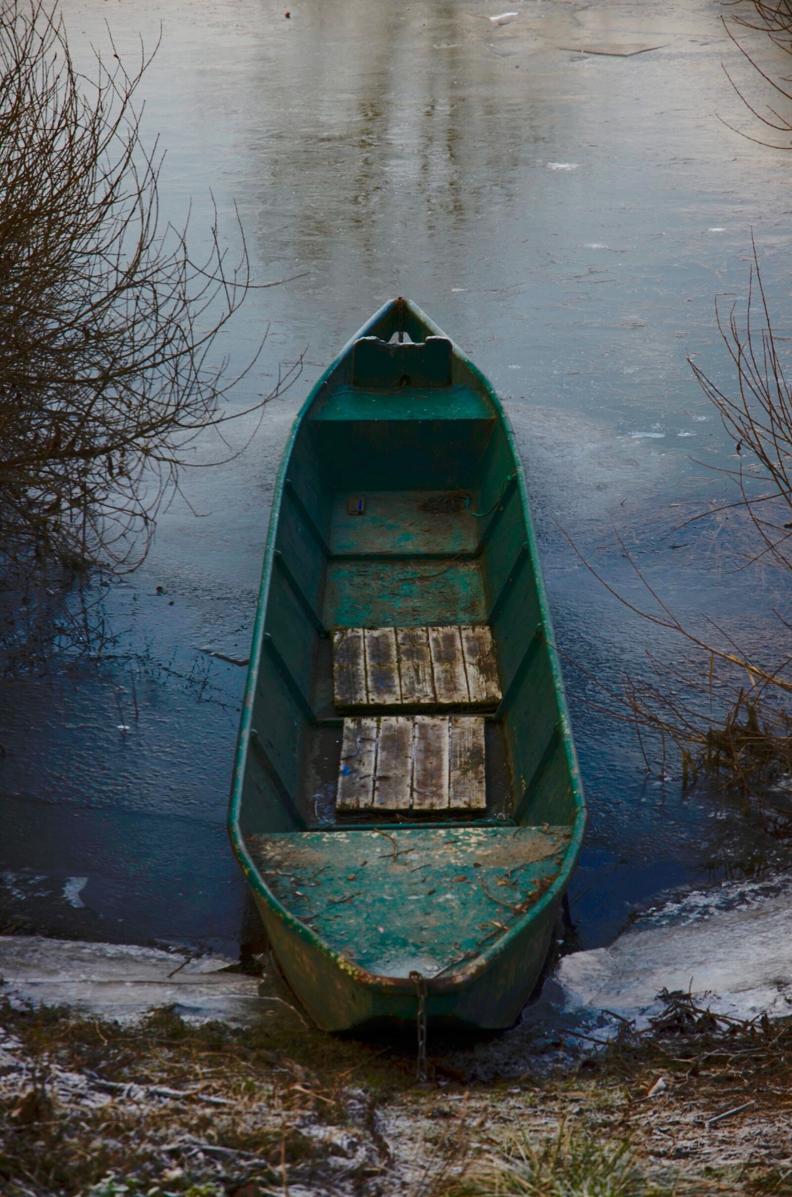 Nikon D5100 sample photo. Kahn, river, ice photography