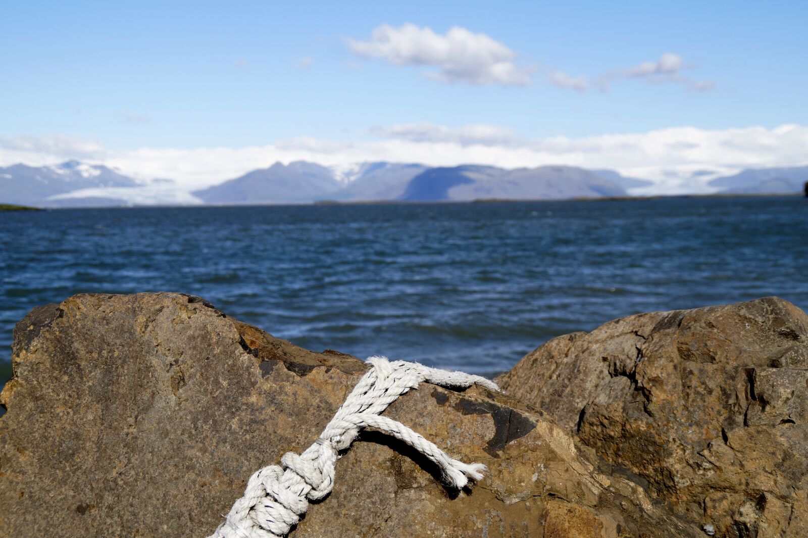 Sony SLT-A58 sample photo. Iceland, sea, rock photography
