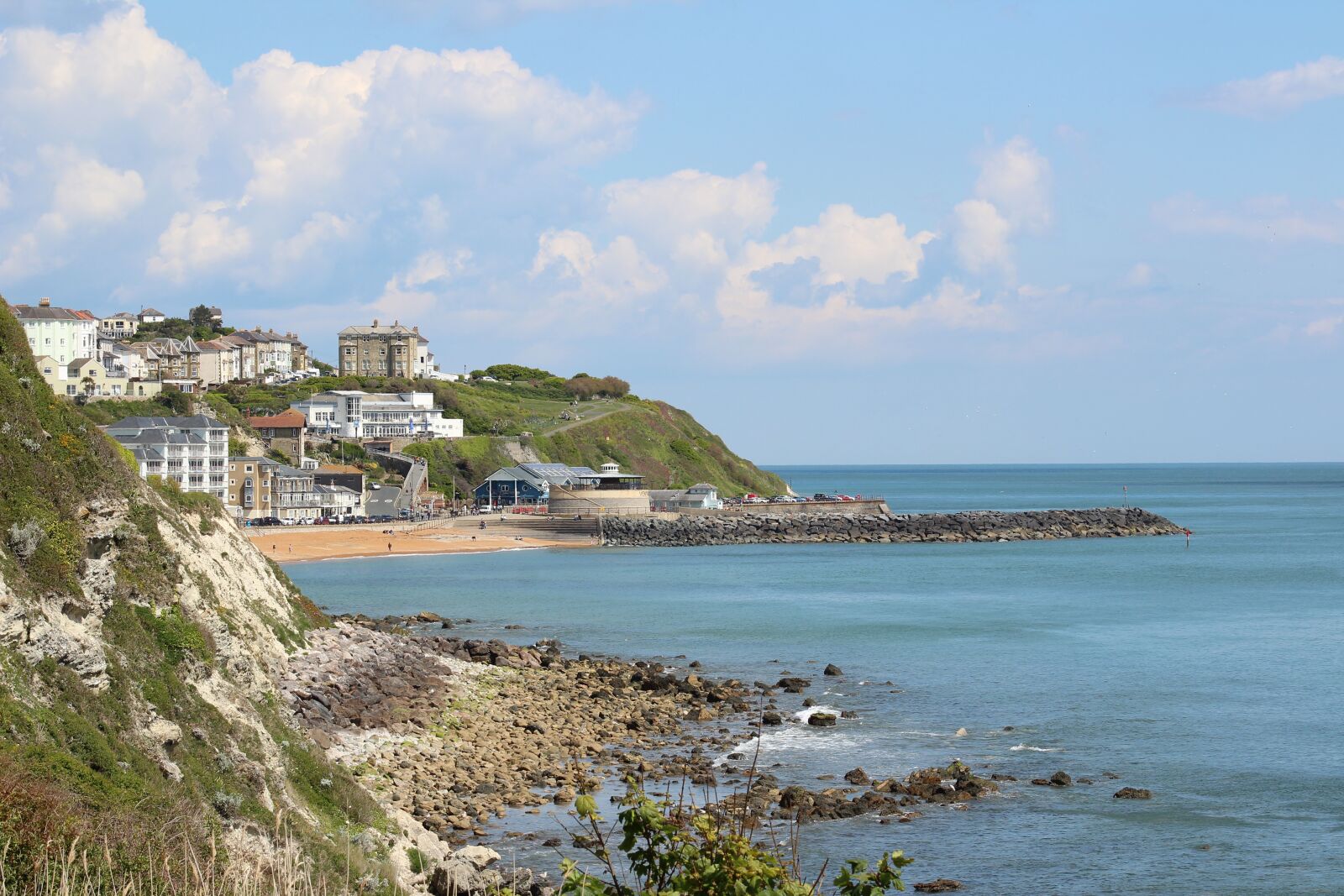 Canon EF75-300mm f/4-5.6 sample photo. Ventnor, isle of wight photography
