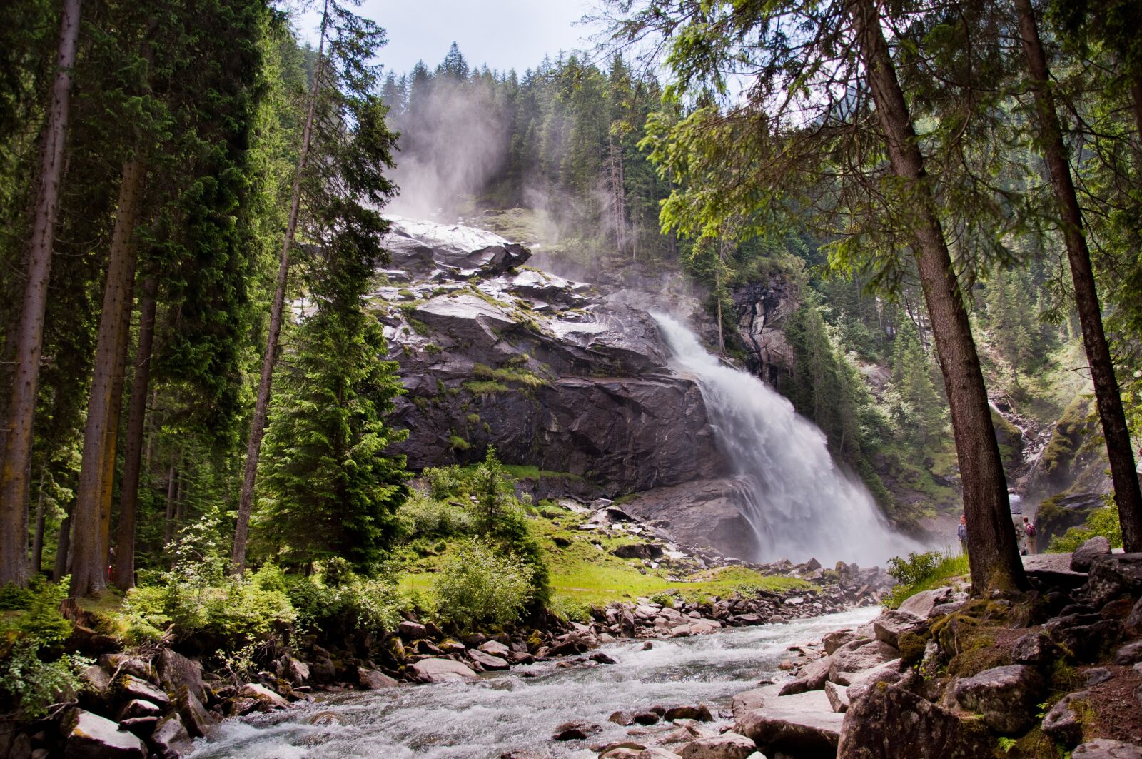 Nikon D90 sample photo. Waterfall, nature, forest photography