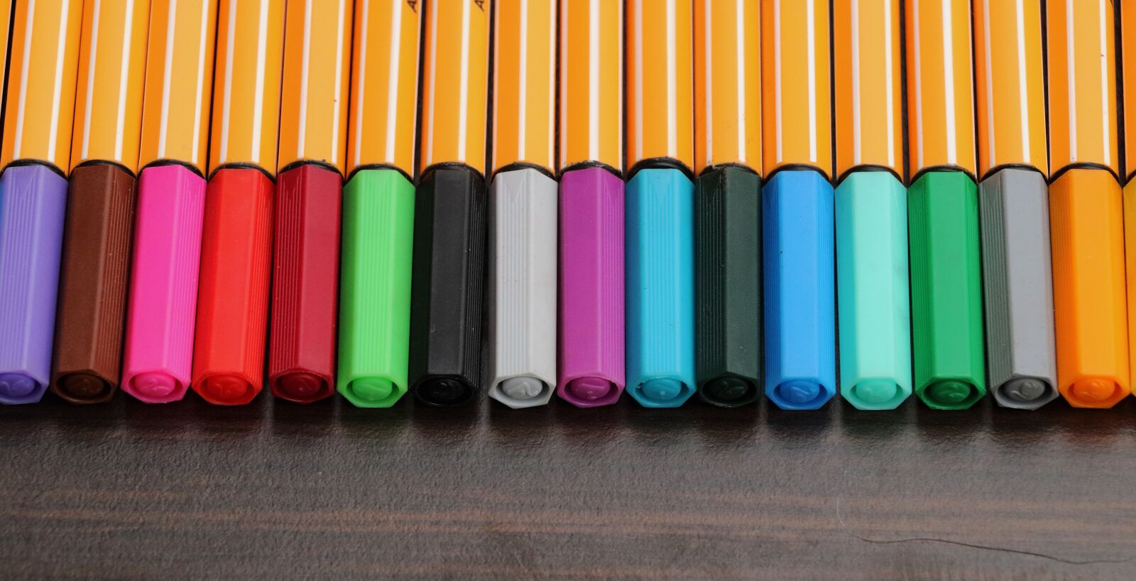Canon EOS 80D sample photo. Colored pencils, colorful, paint photography