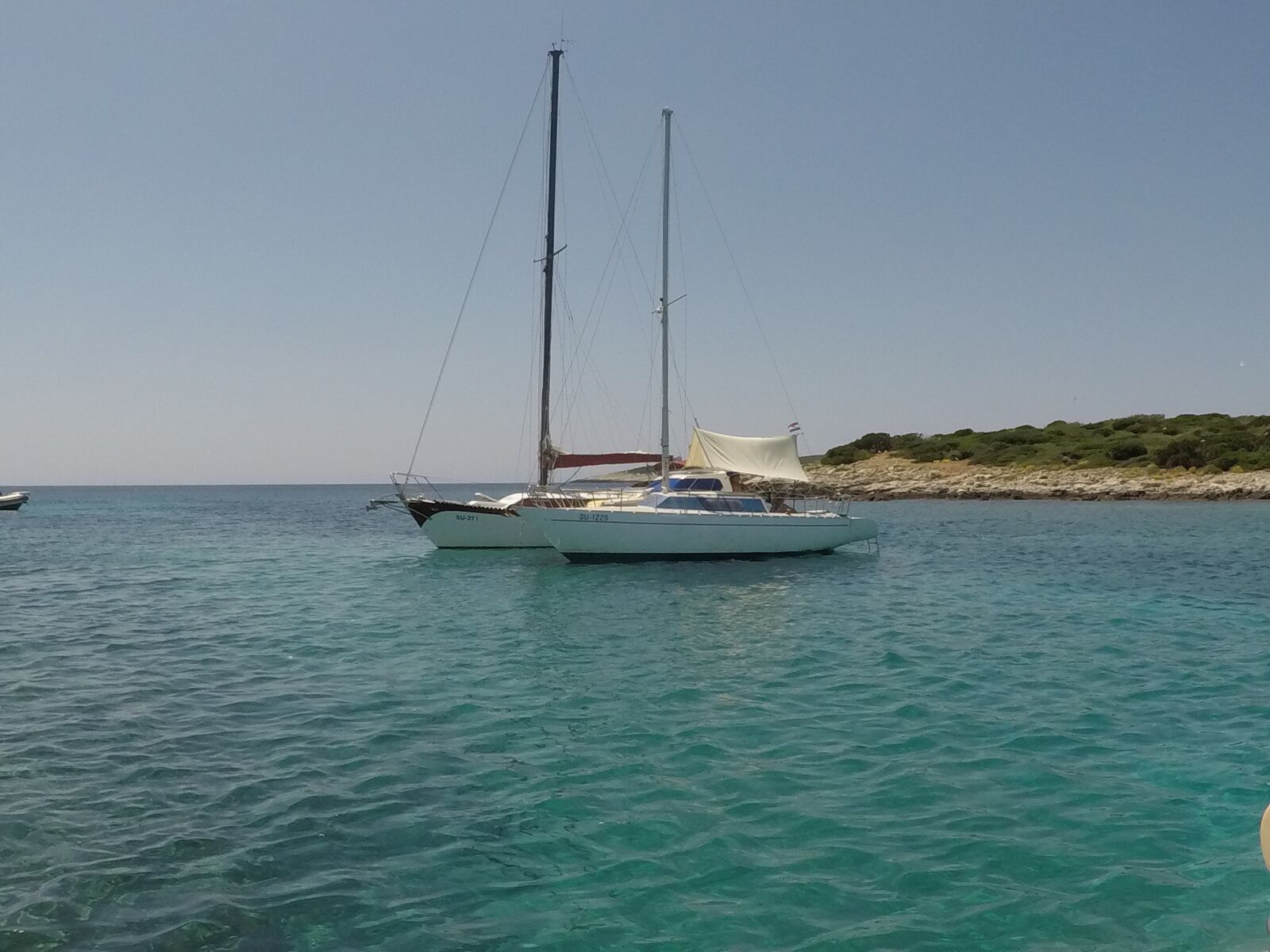 GoPro Hero5 Black sample photo. Trees, sea, holidays photography