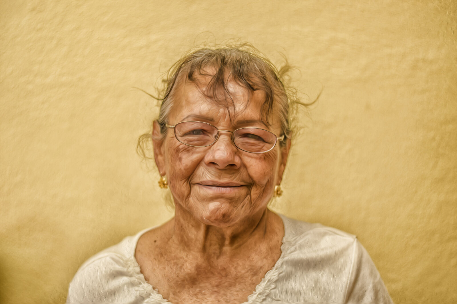 Nikon D3200 + Nikon AF-S Nikkor 50mm F1.8G sample photo. Face, old, woman photography