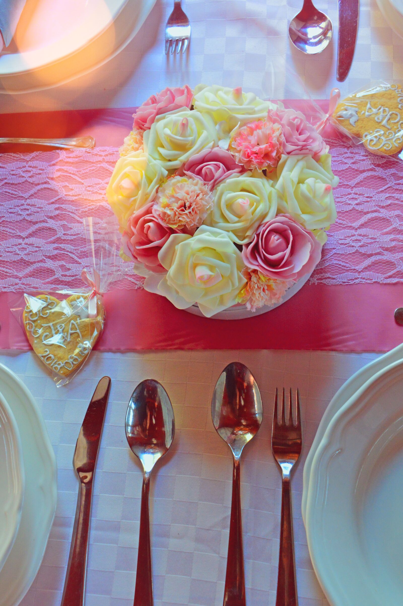 Nikon D3200 sample photo. Wedding table, wedding, bouquet photography