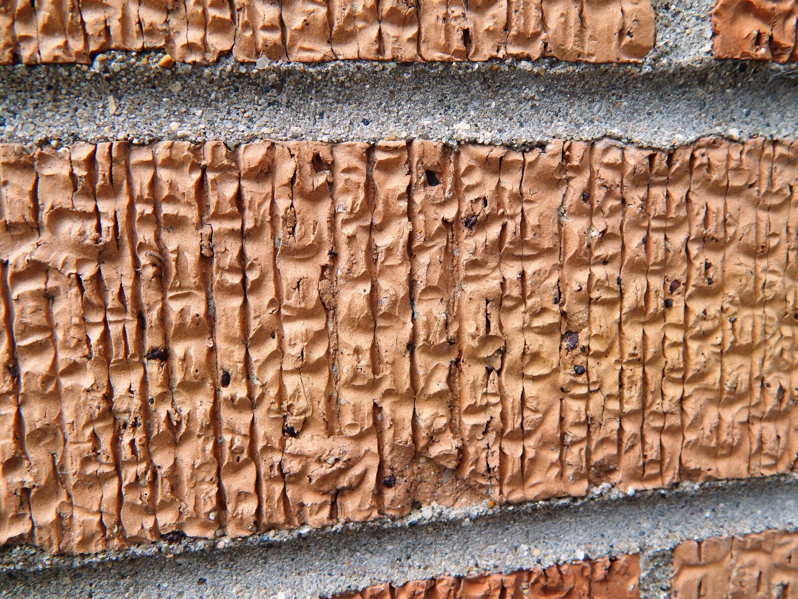 Nikon Coolpix L820 sample photo. Orange brick, texture, wall photography