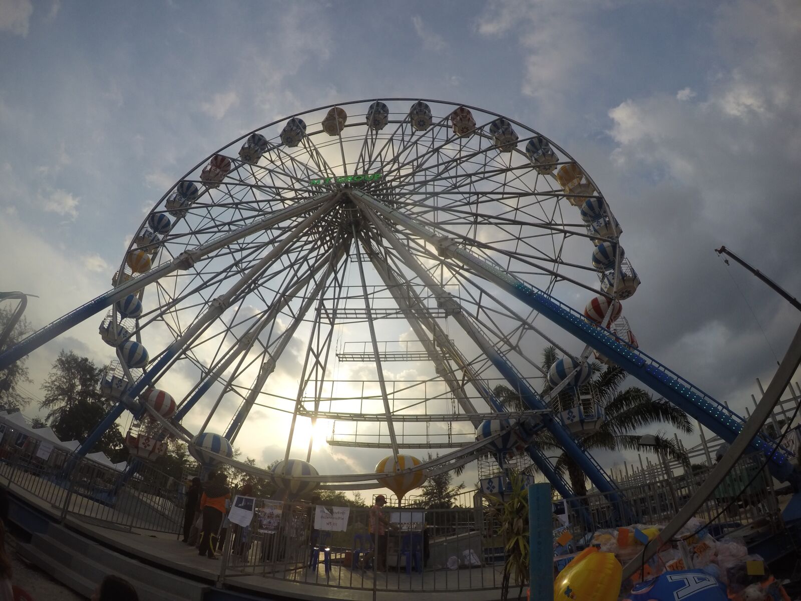 GoPro HERO4 Silver sample photo. Ferris wheel, travel, fair photography
