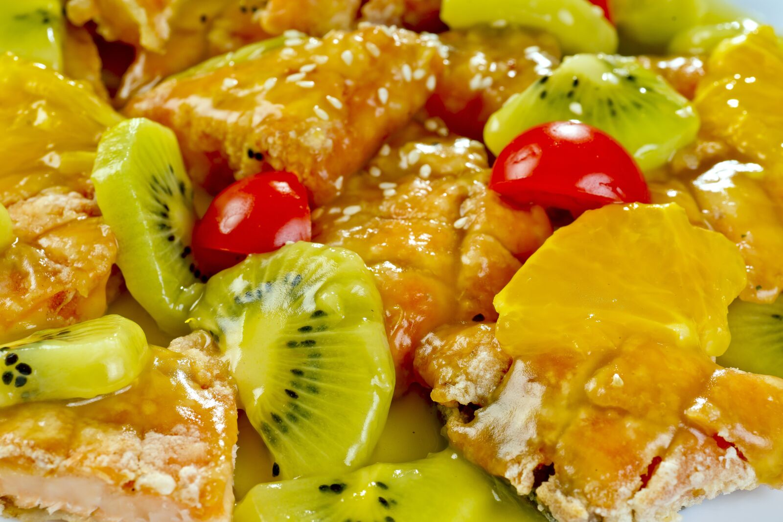Sony Alpha DSLR-A850 sample photo. Salmon, kiwi, fry photography