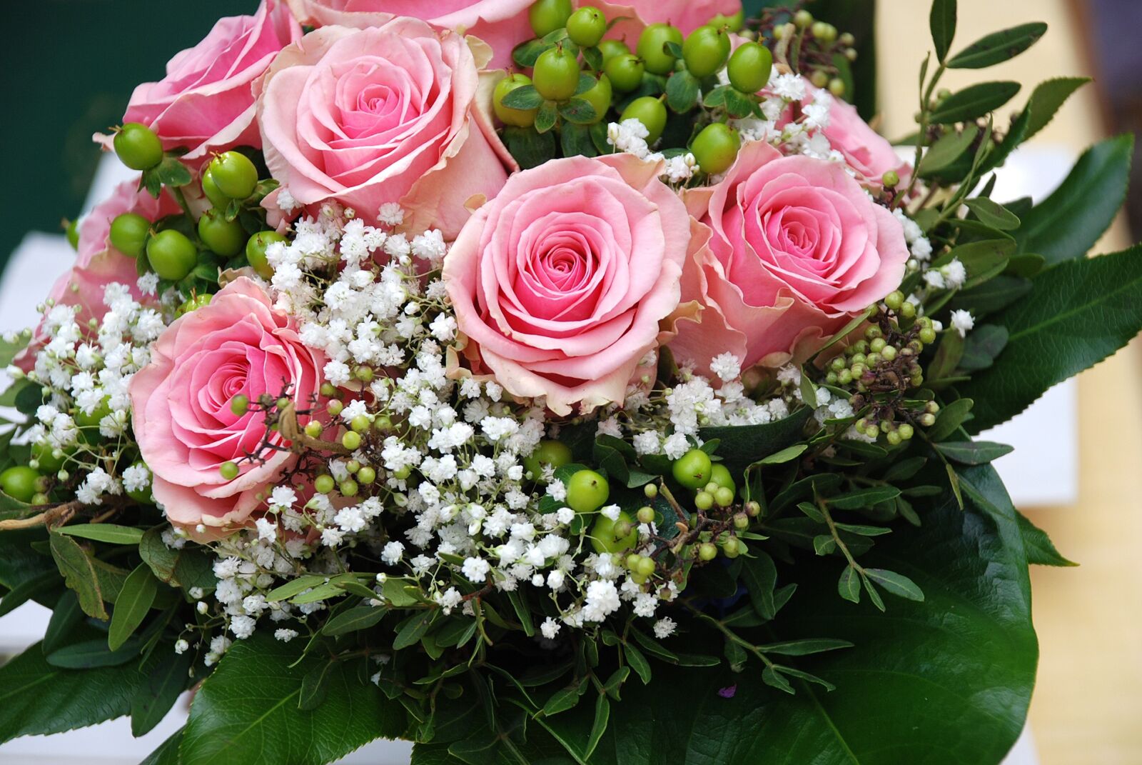 Nikon D80 sample photo. Bouquet, rose, flower photography