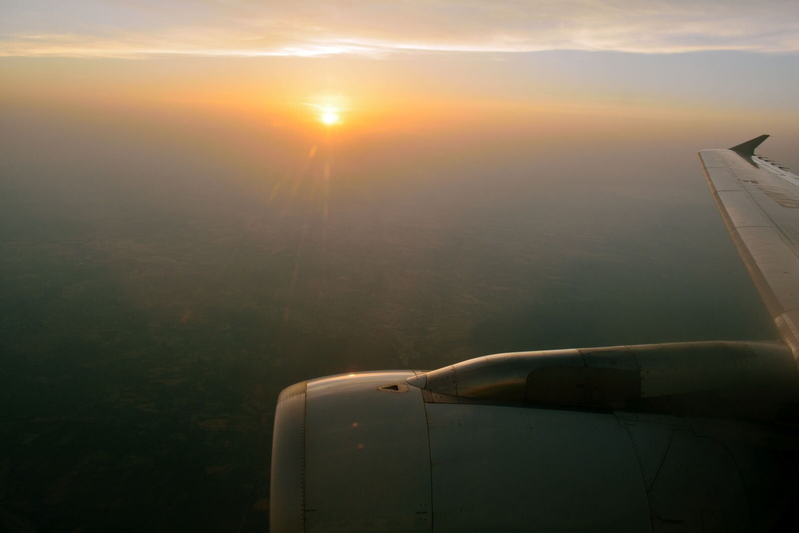 Nikon D5200 sample photo. Aircraft, fly, sunset photography