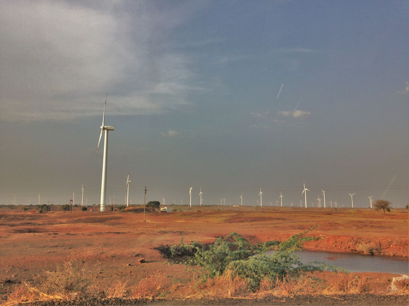 iPhone 5c back camera 4.12mm f/2.4 sample photo. Sky, windmill photography