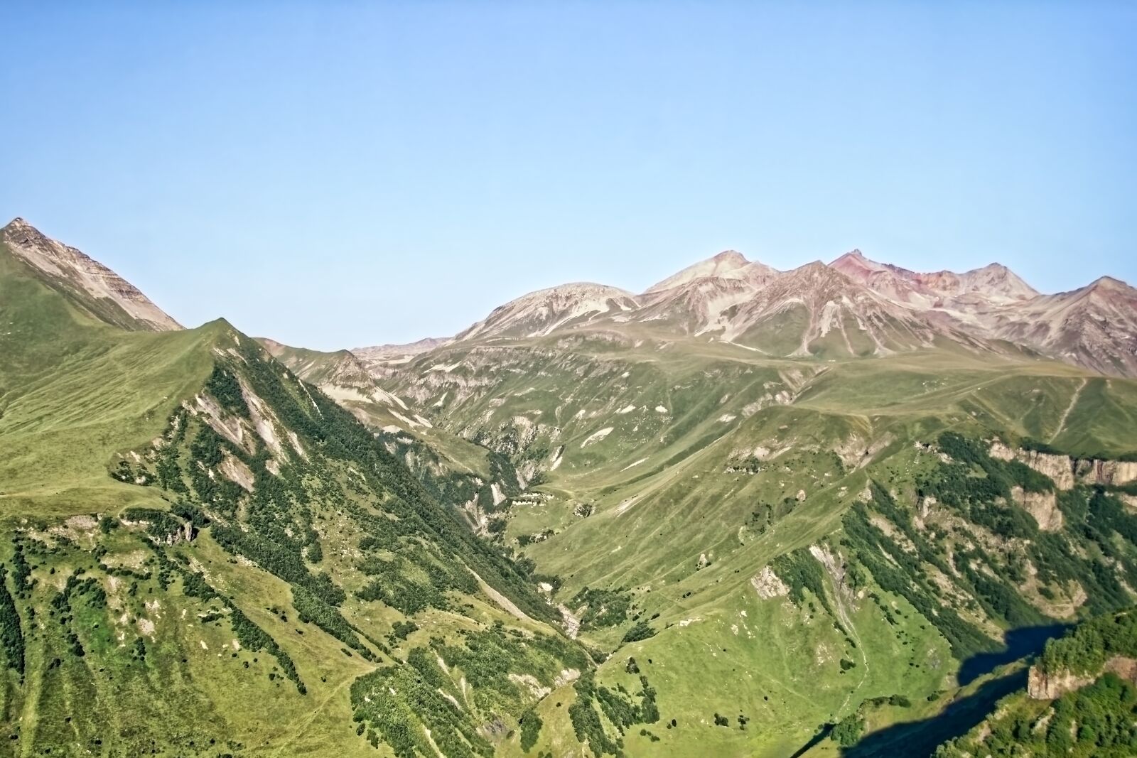 Nikon D7000 sample photo. Georgia, great caucasus, mountains photography