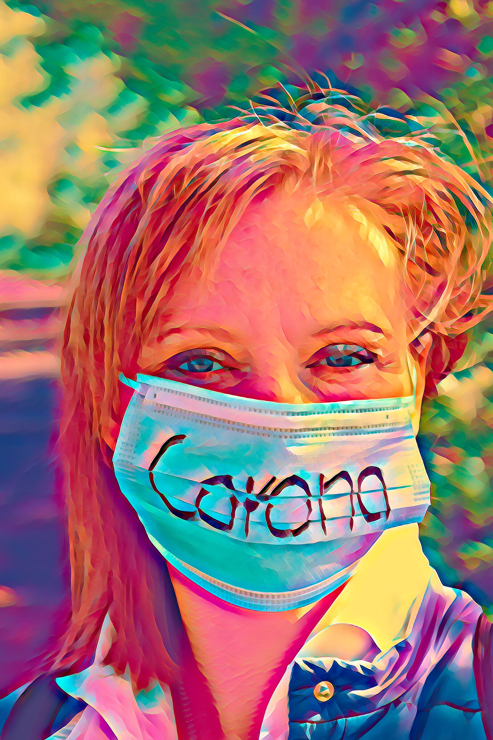 Canon EOS 90D sample photo. Mask, corona, word photography