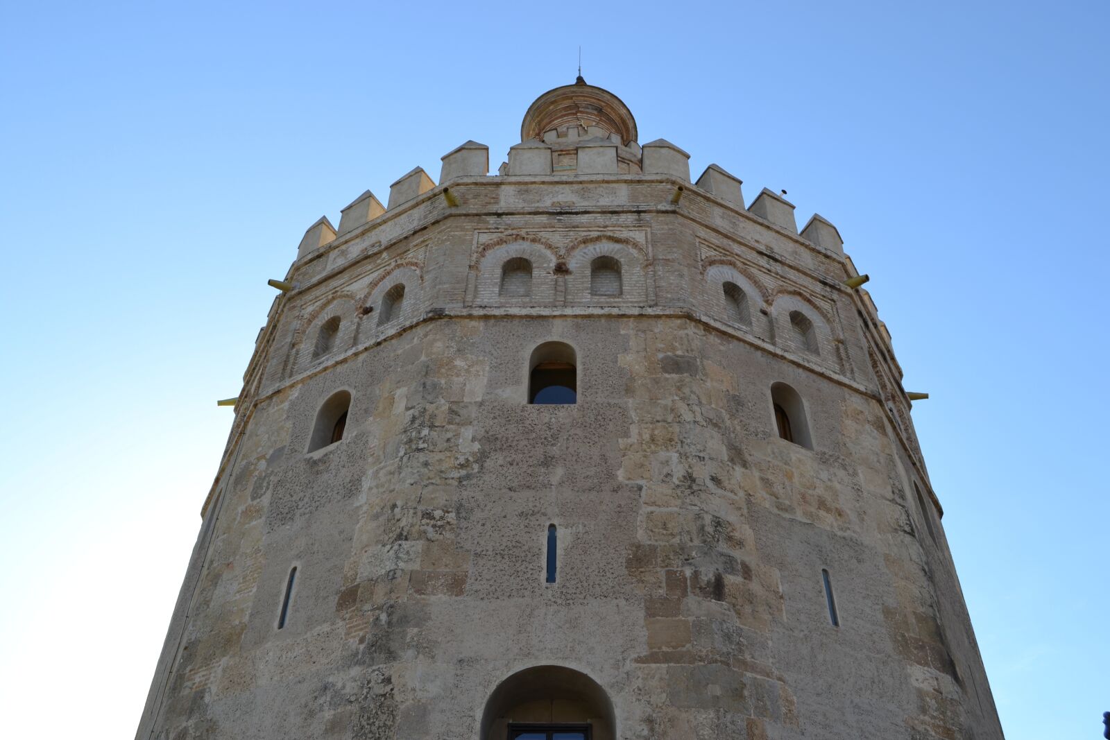 Nikon D3100 sample photo. Gold tower, seville, andalusia photography
