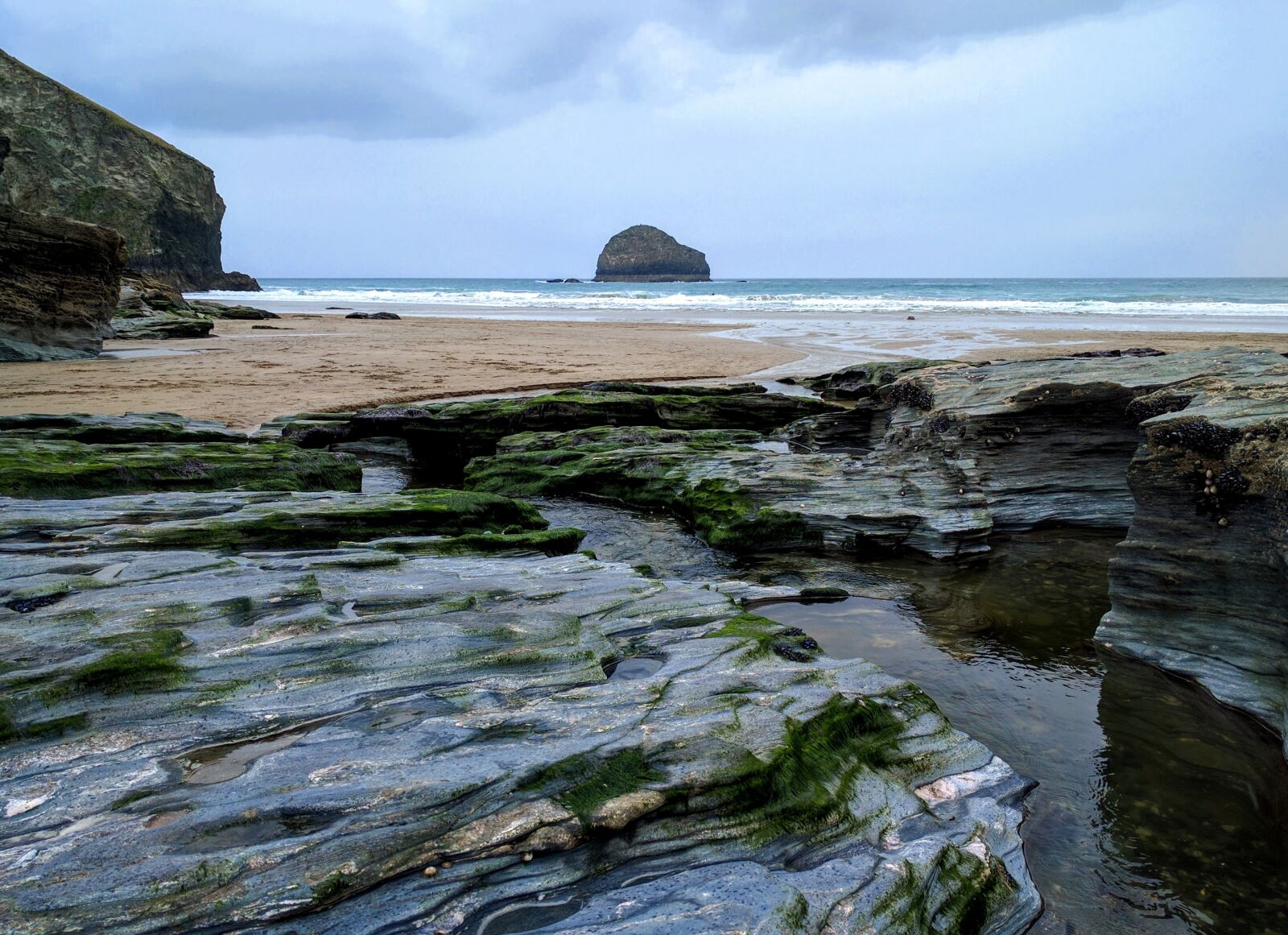 Google Nexus 6P sample photo. Sea, seascape, rocks photography