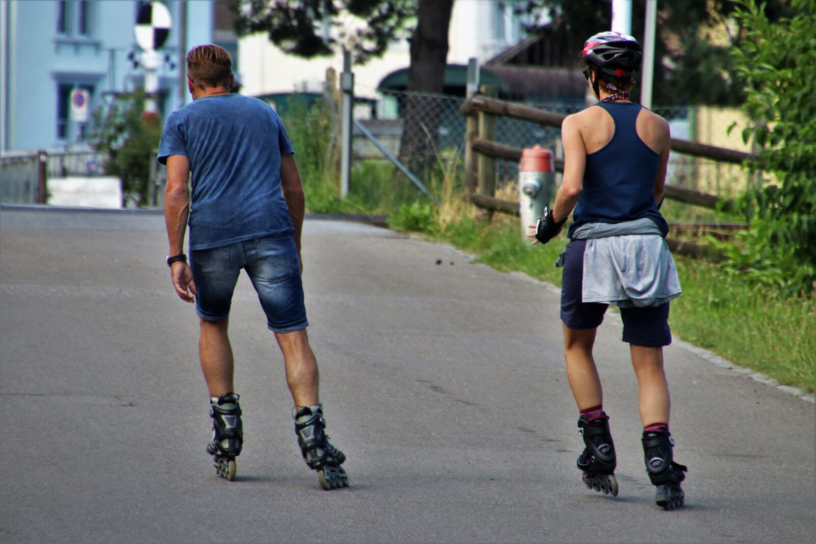 Canon EOS 80D sample photo. Roller skates, para, total photography