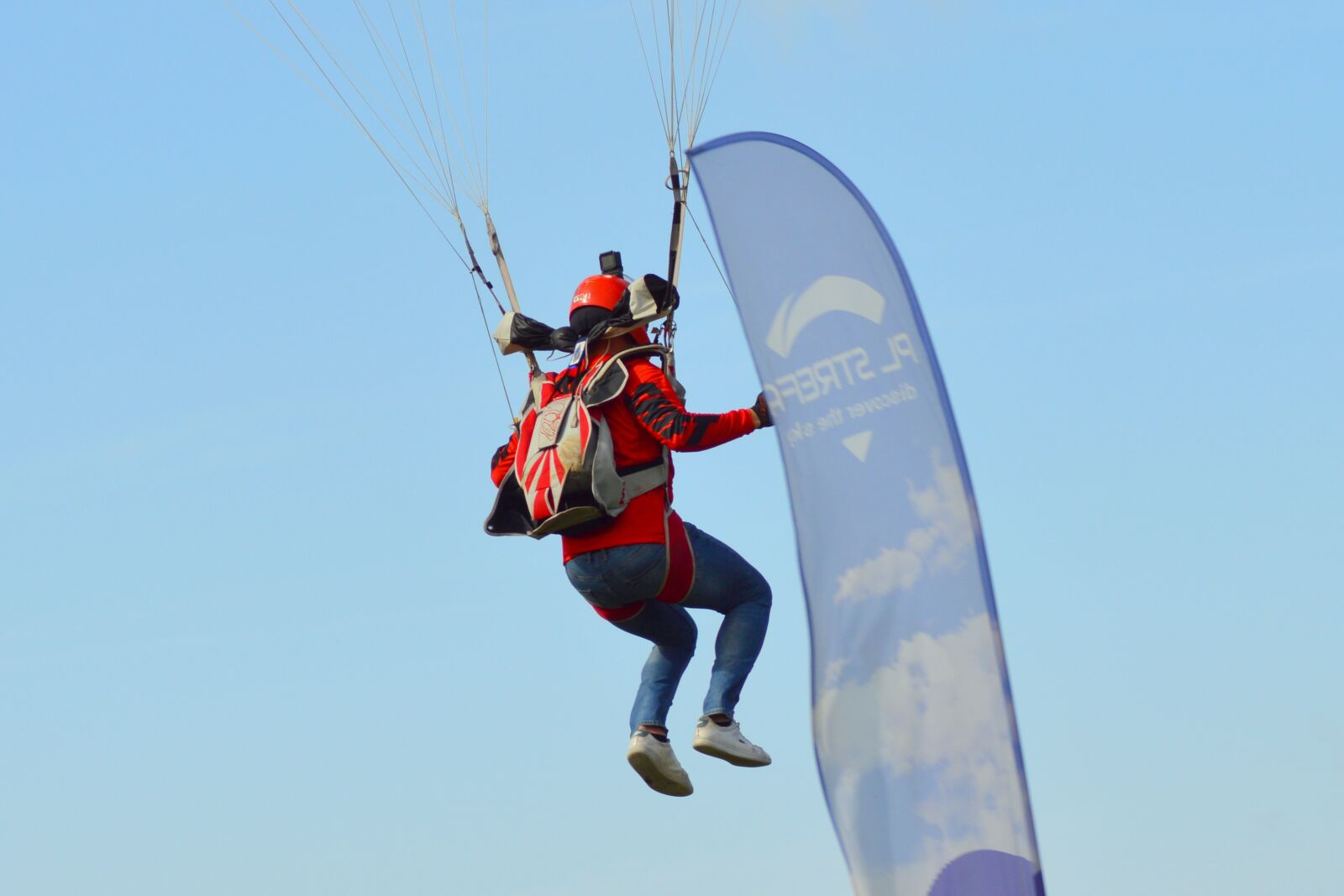 Nikon D3200 sample photo. Jumping, skydiver, sky photography