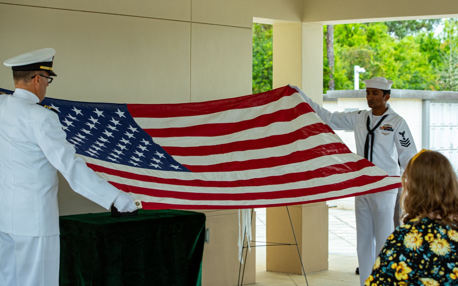 Nikon D750 sample photo. Us flag, navy burial photography