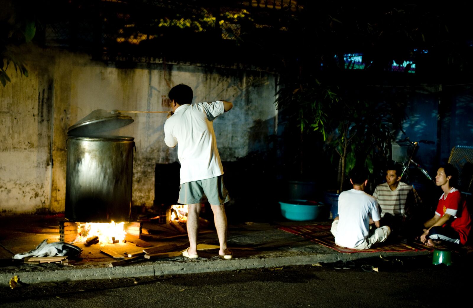 Nikon D3 sample photo. New year, banh chung photography