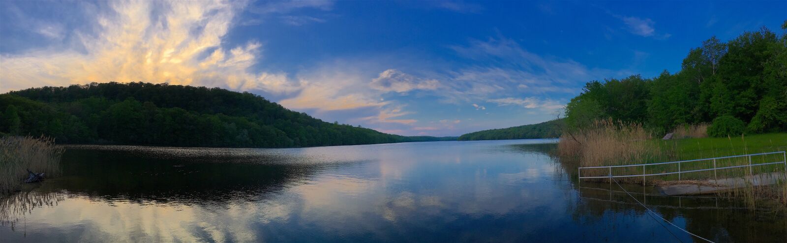 Apple iPhone 6s sample photo. Sky, sunset, lake photography