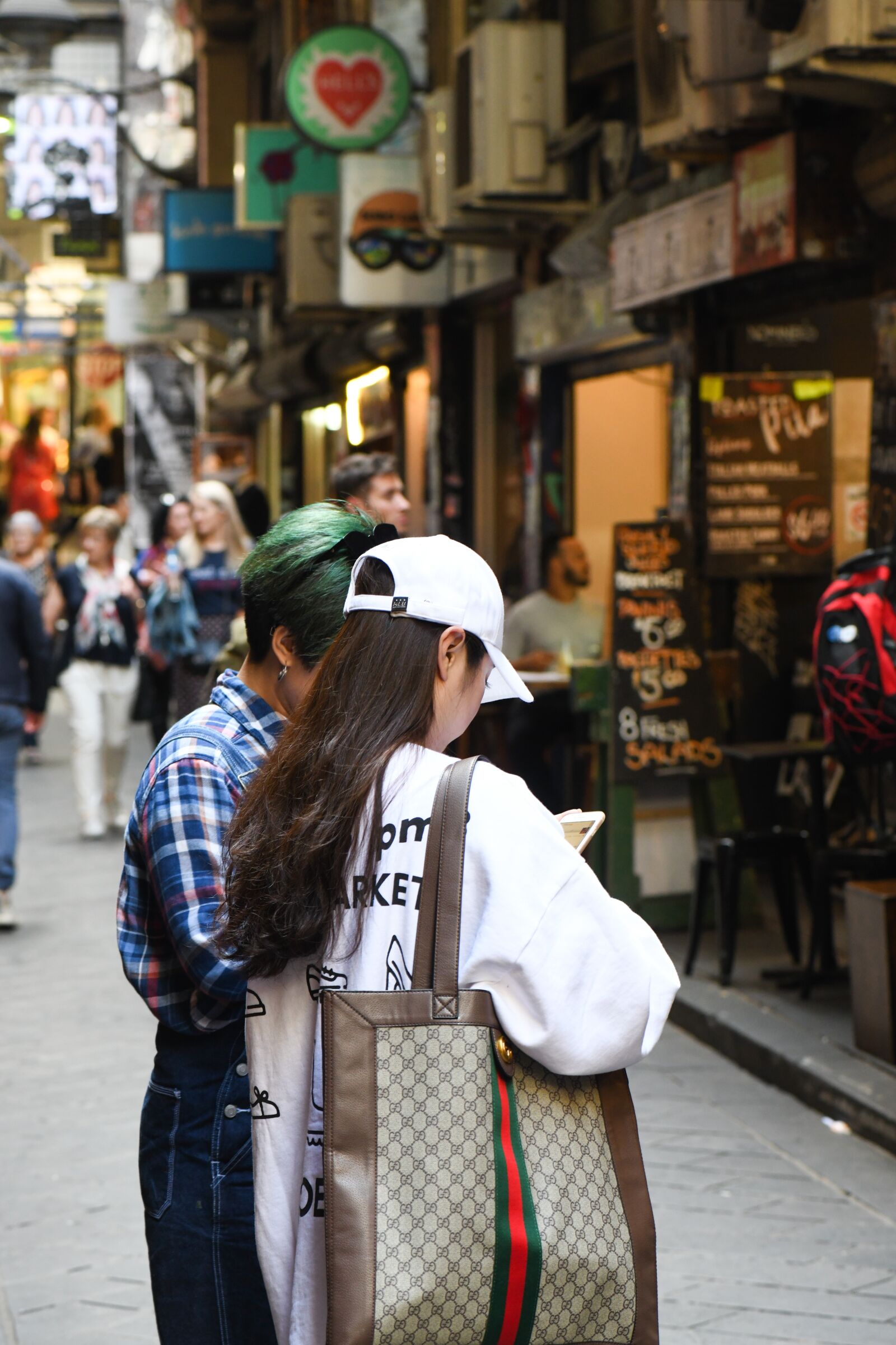 Nikon D850 sample photo. Lane, city, cafe photography