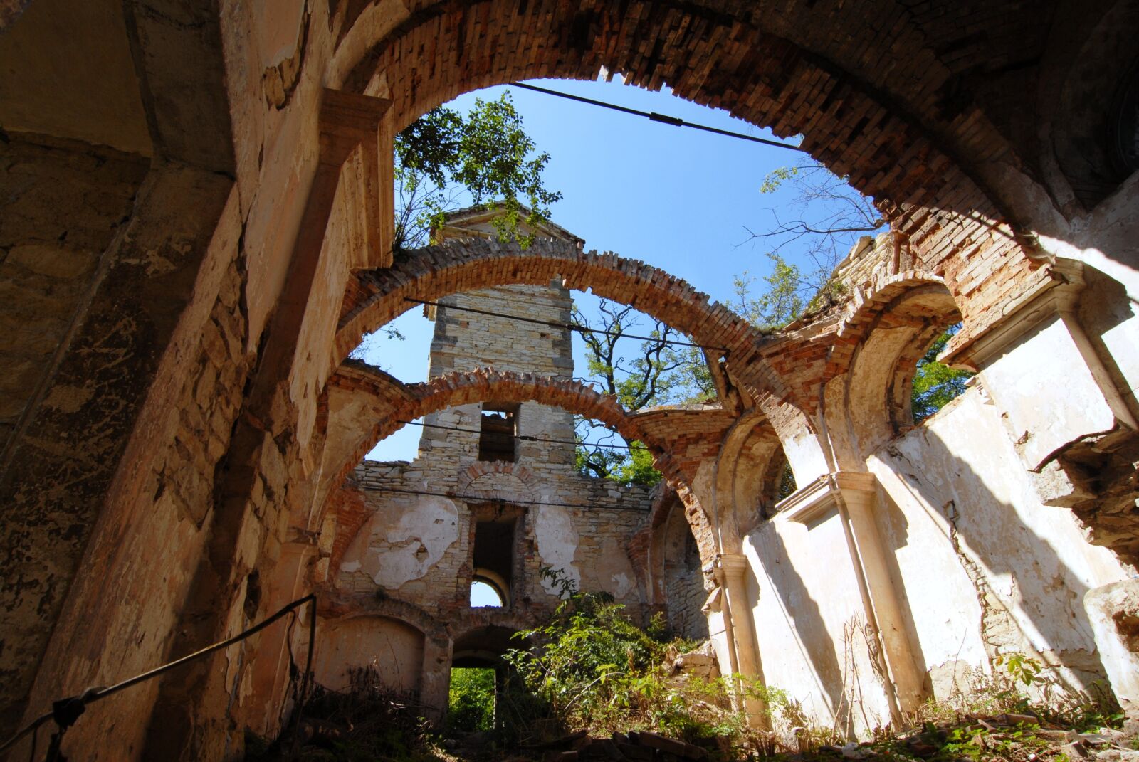 Nikon D200 sample photo. The ruins of the photography