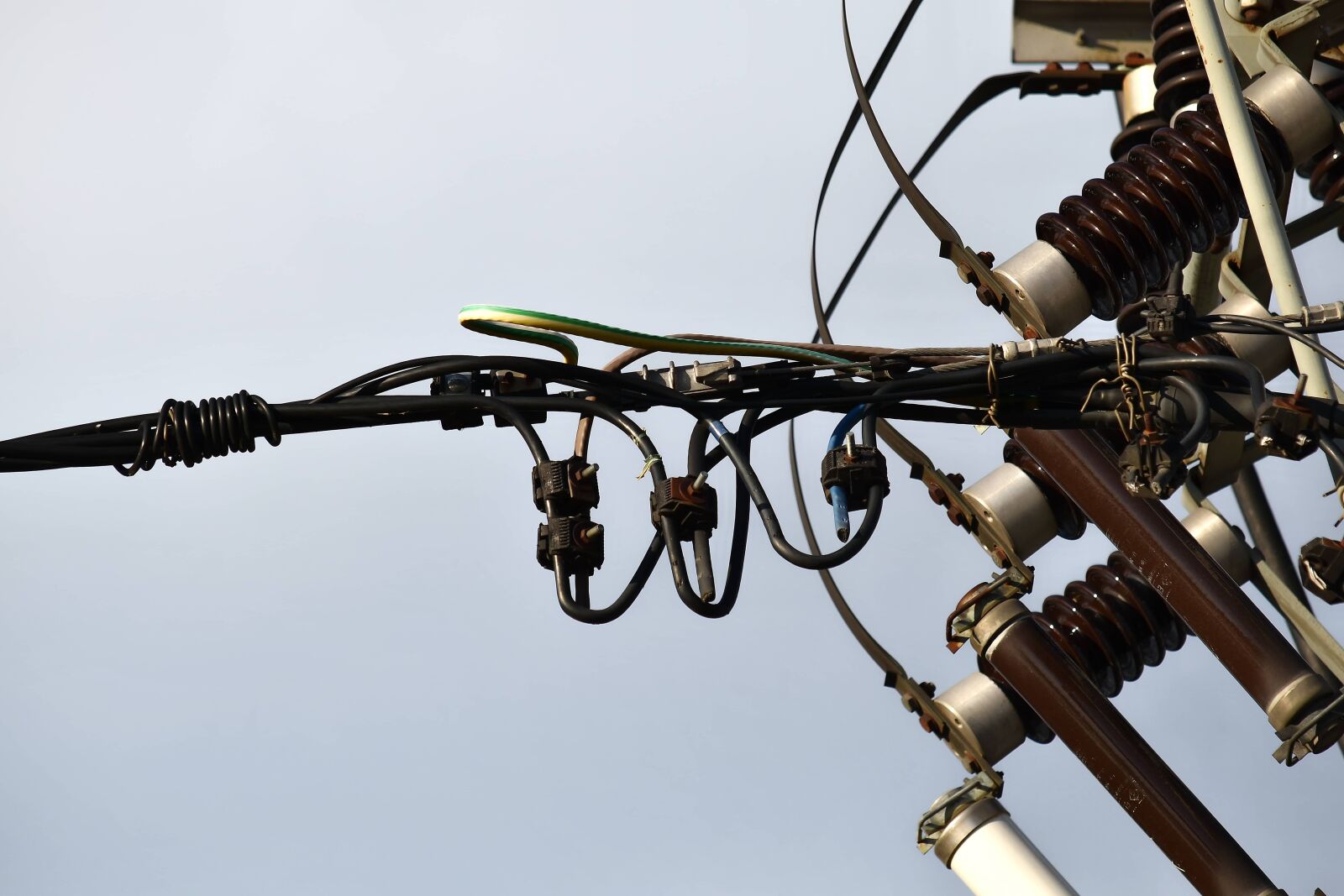 Nikon D5500 sample photo. Electricity, energy, industrial, transmission photography