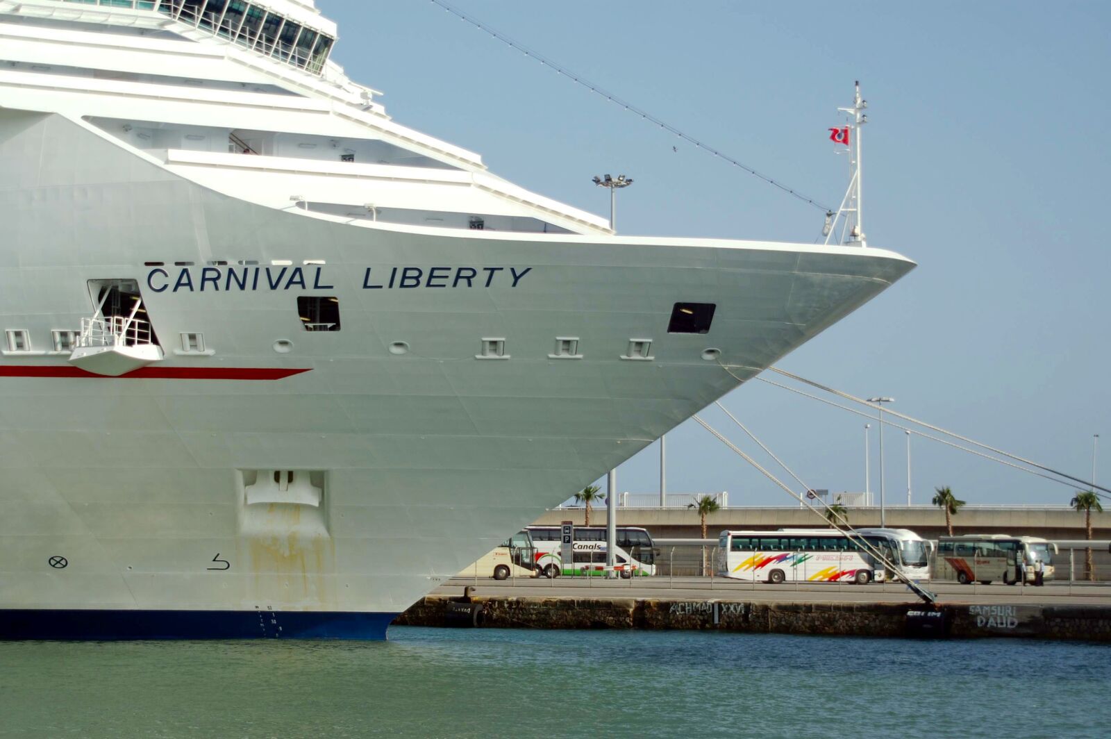 KONICA MINOLTA DYNAX 7D sample photo. Carnival liberty, cruise, ship photography