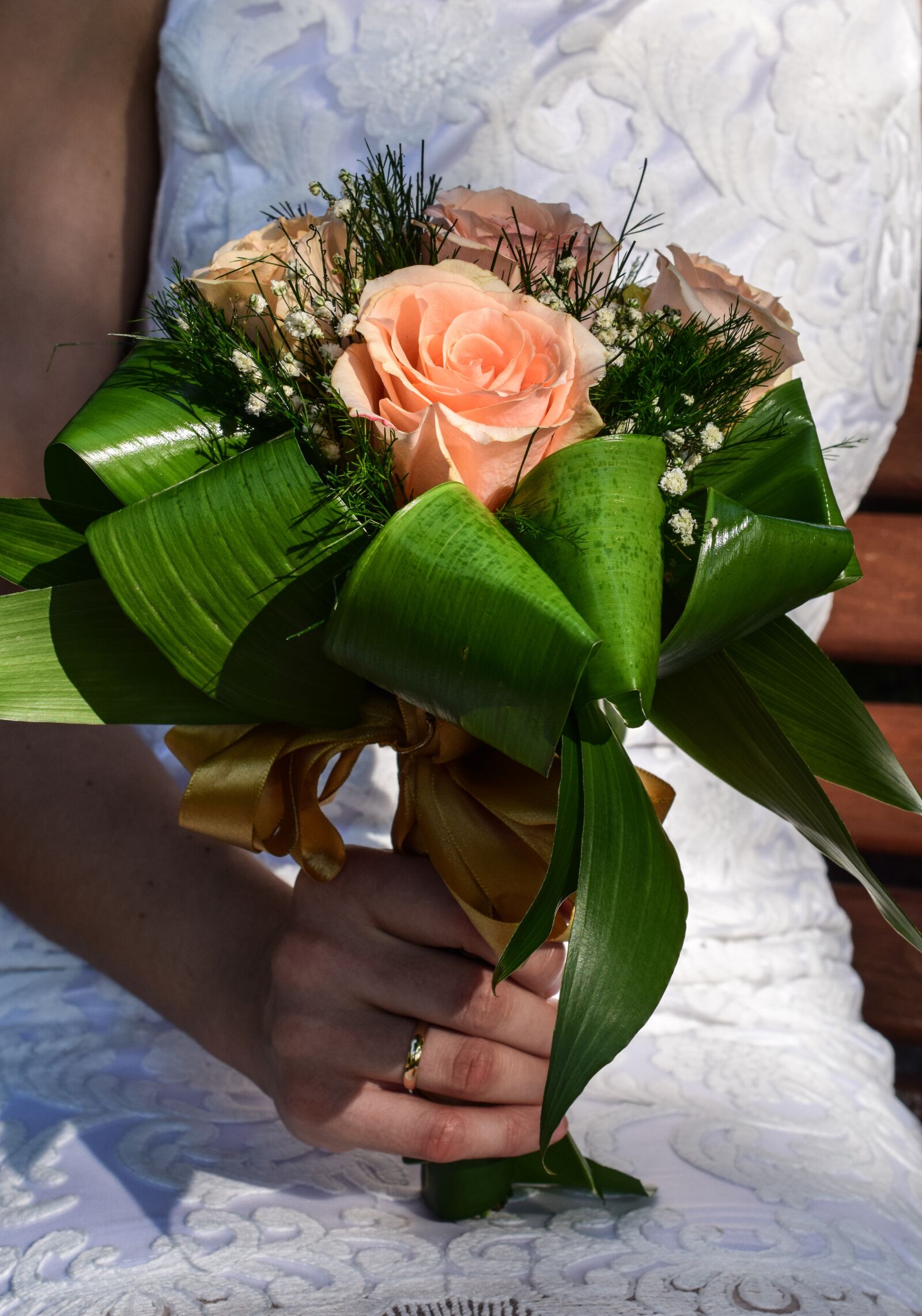 Nikon D5300 sample photo. Wedding, bouquet, bride photography