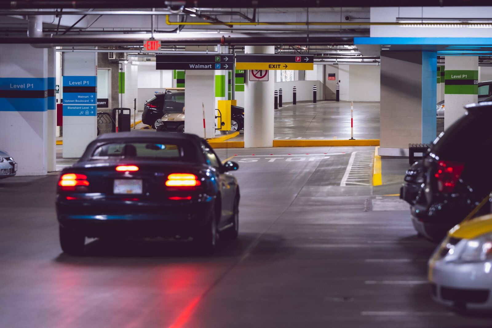 Nikon D750 sample photo. Indoor, parking, car photography