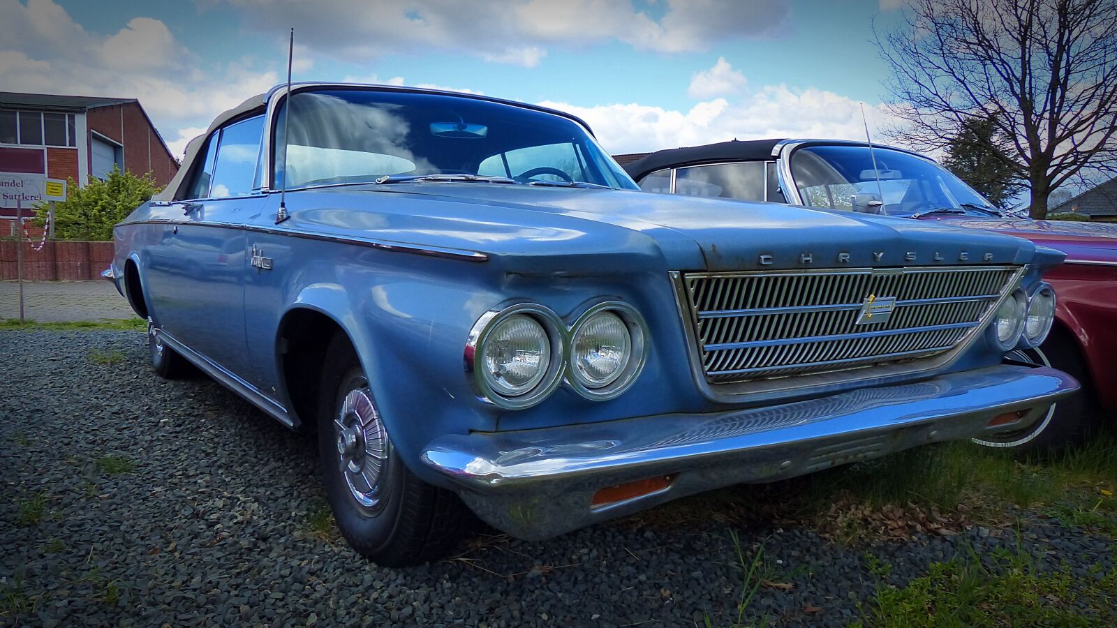 Panasonic Lumix DMC-FZ200 sample photo. Auto, oldtimer, chrysler photography