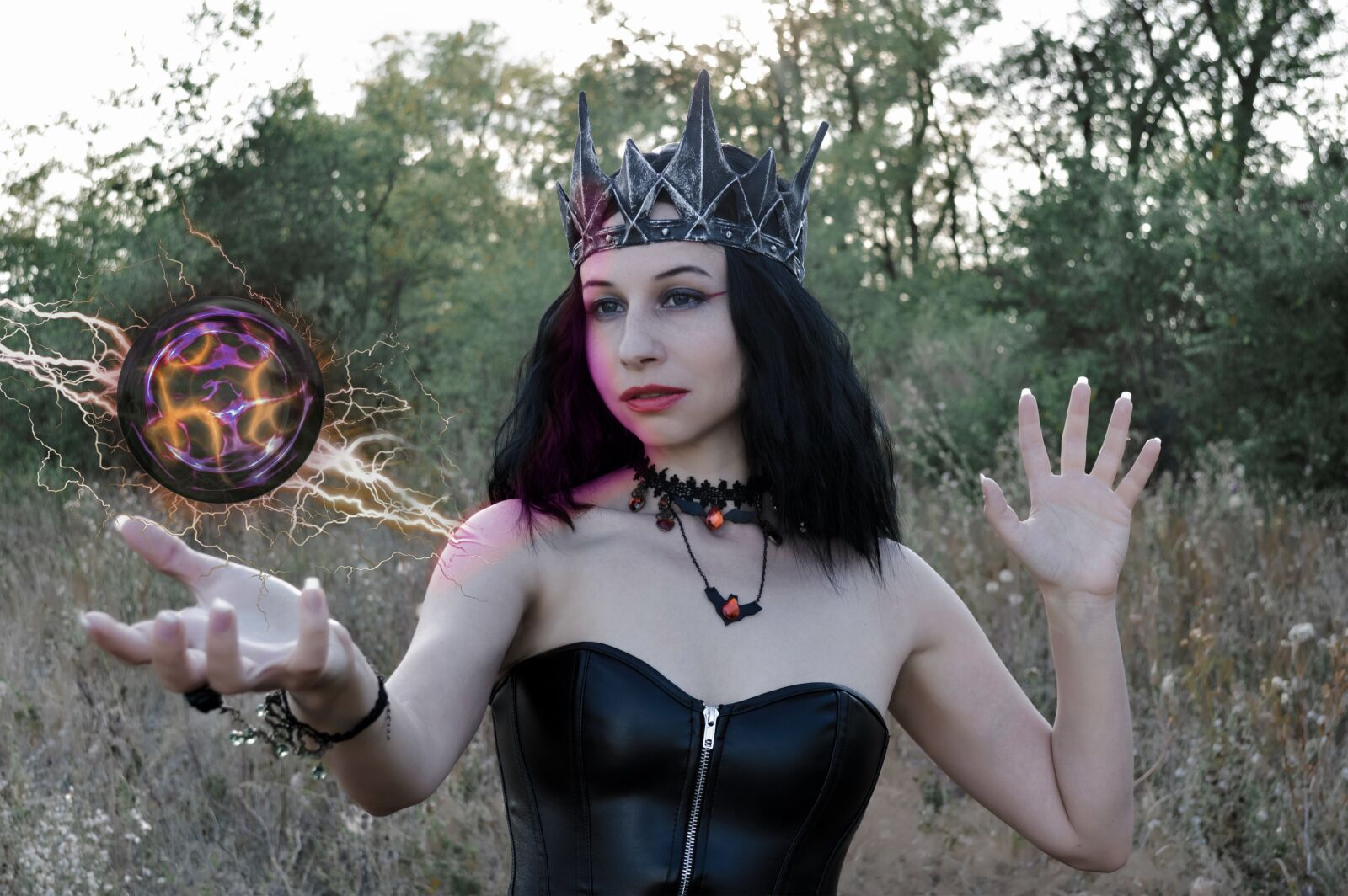 Nikon D3200 sample photo. Woman, witch, fantasy photography