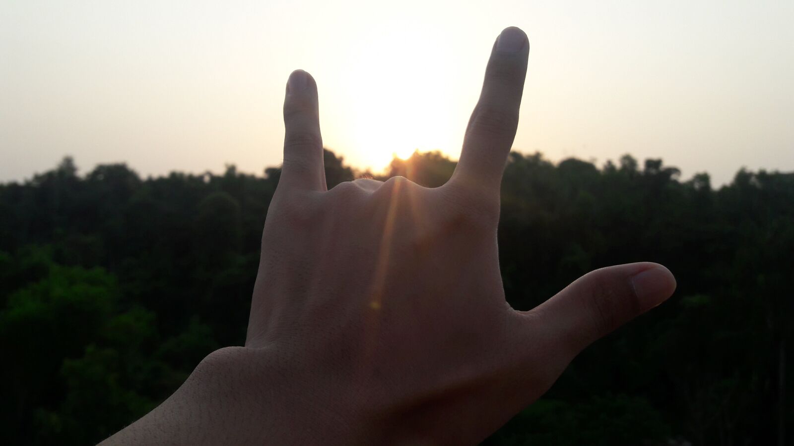 Samsung Galaxy J7 sample photo. Gesture, hand, sunlight photography